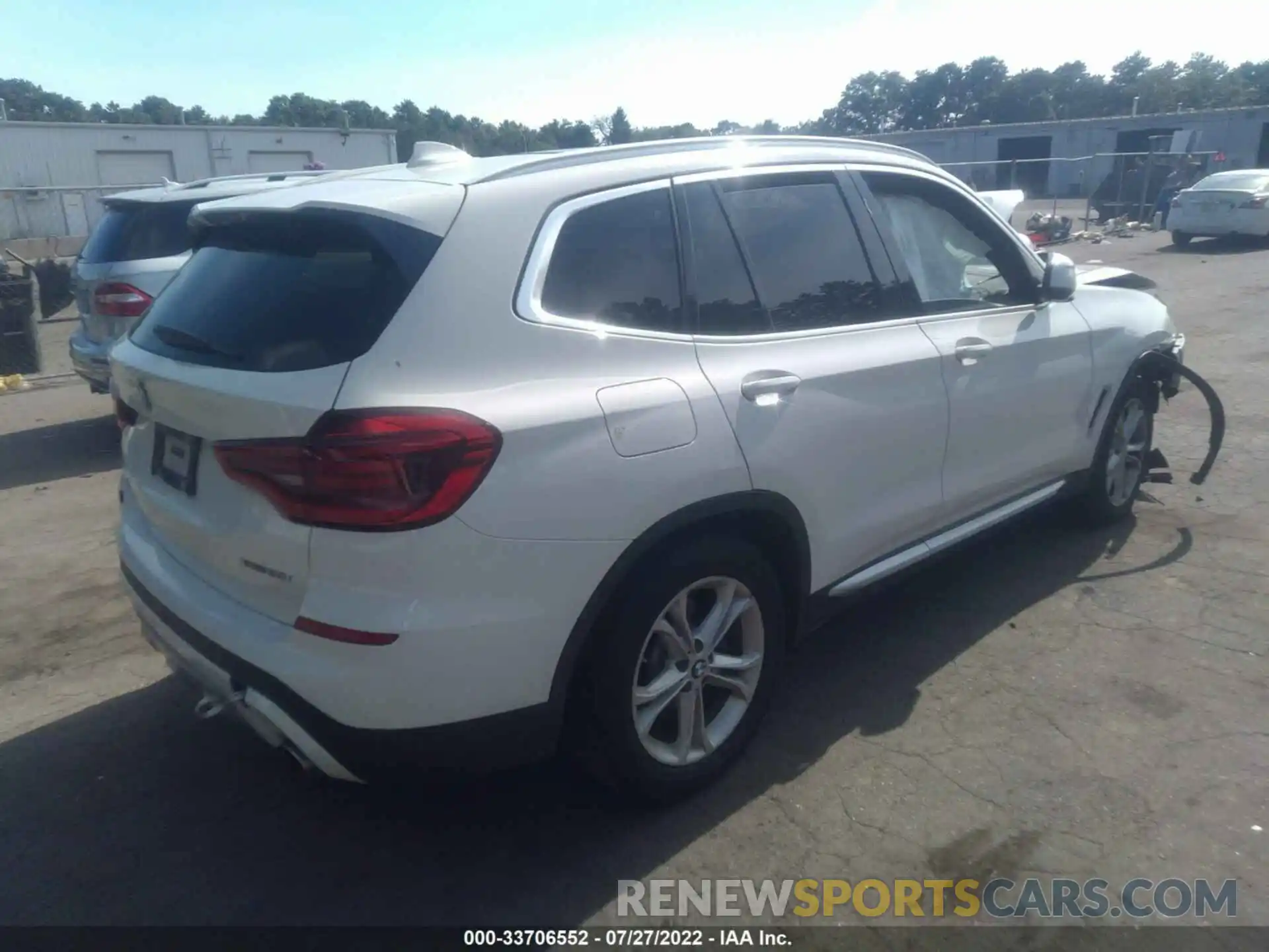 4 Фотография поврежденного автомобиля 5UXTR9C54KLR08398 BMW X3 2019