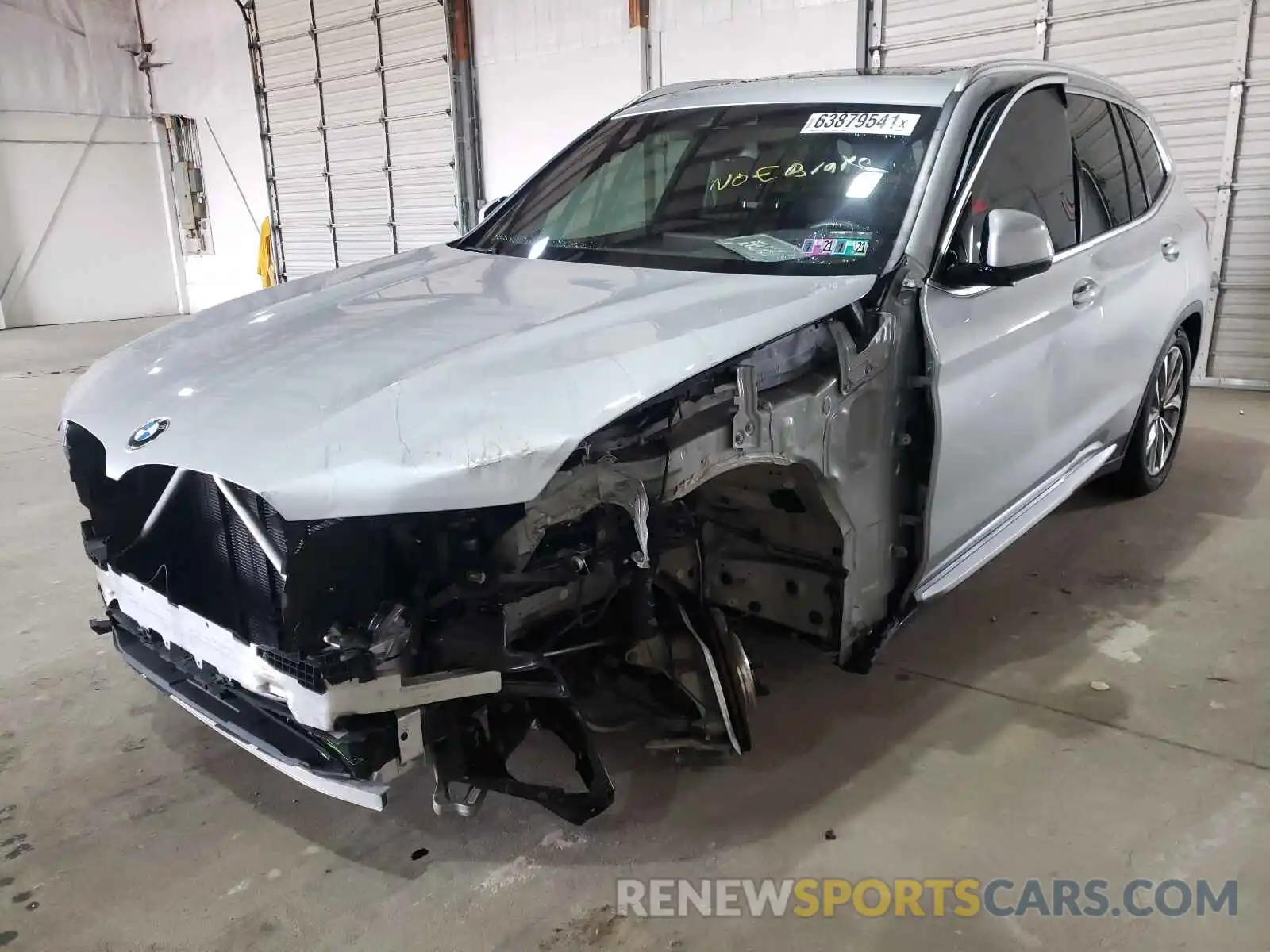 9 Photograph of a damaged car 5UXTR9C54KLR08689 BMW X3 2019