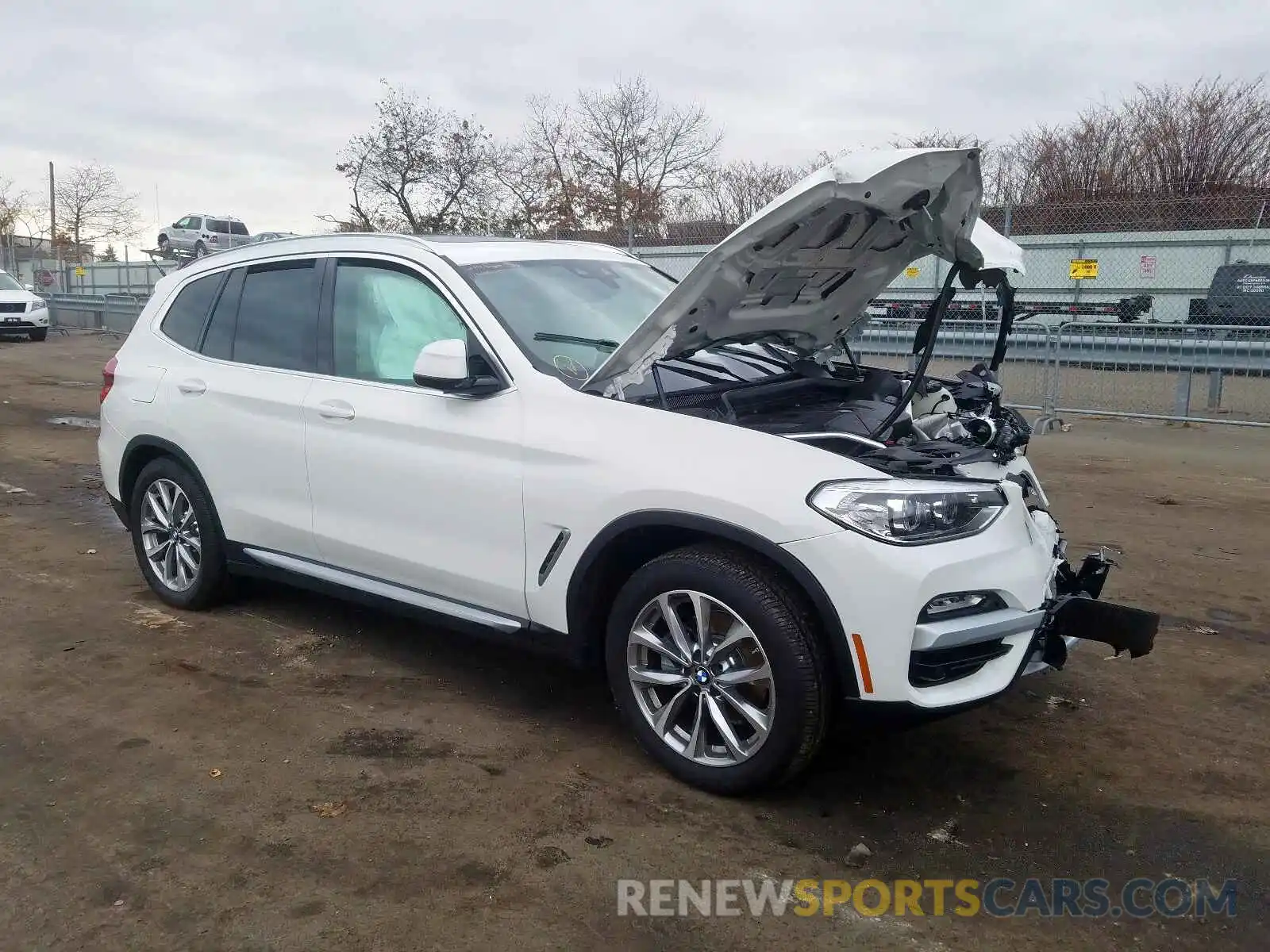 1 Photograph of a damaged car 5UXTR9C54KLR10989 BMW X3 2019