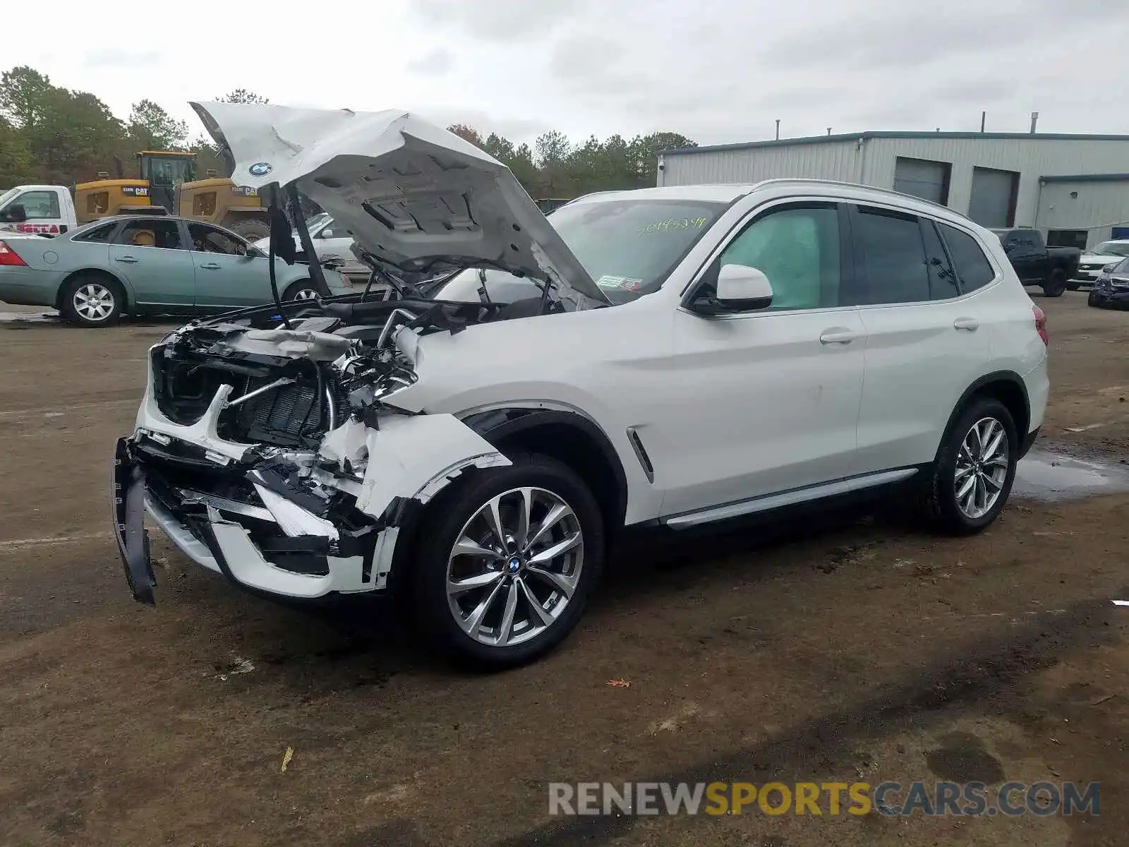 2 Фотография поврежденного автомобиля 5UXTR9C54KLR10989 BMW X3 2019