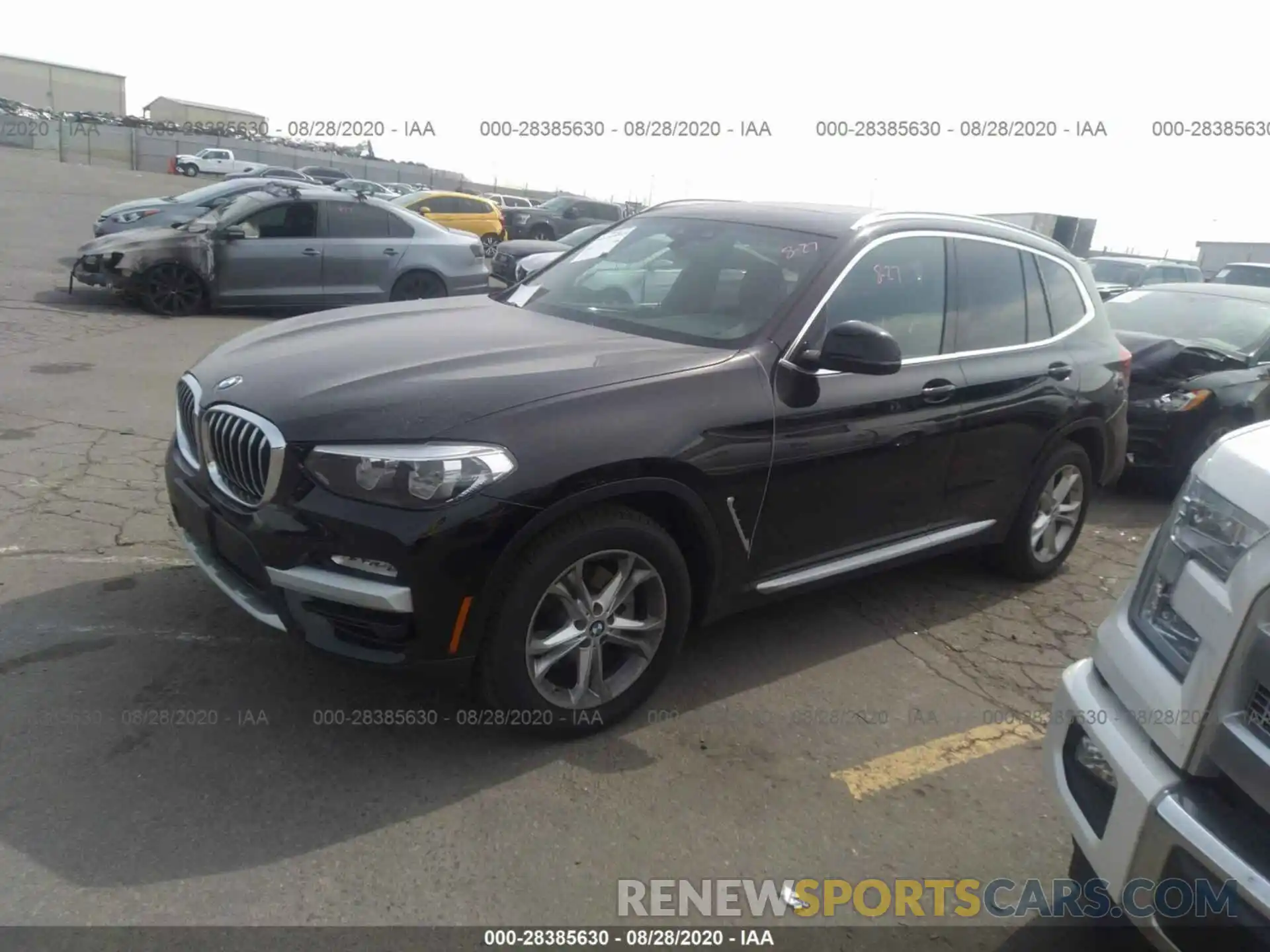 2 Фотография поврежденного автомобиля 5UXTR9C55KLD90403 BMW X3 2019