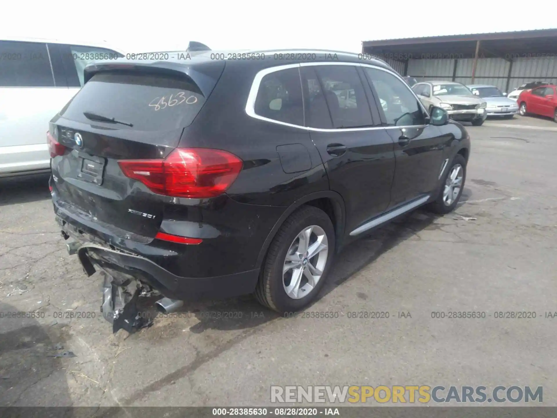 4 Фотография поврежденного автомобиля 5UXTR9C55KLD90403 BMW X3 2019