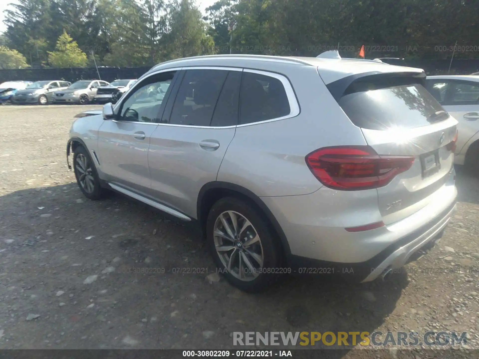 3 Photograph of a damaged car 5UXTR9C55KLD90885 BMW X3 2019