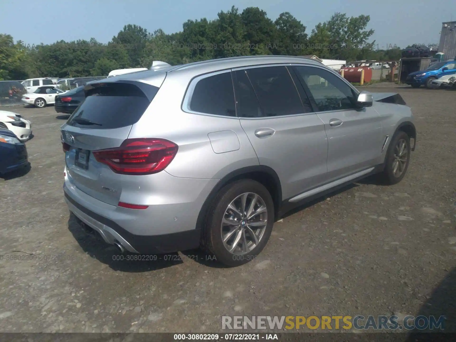 4 Photograph of a damaged car 5UXTR9C55KLD90885 BMW X3 2019