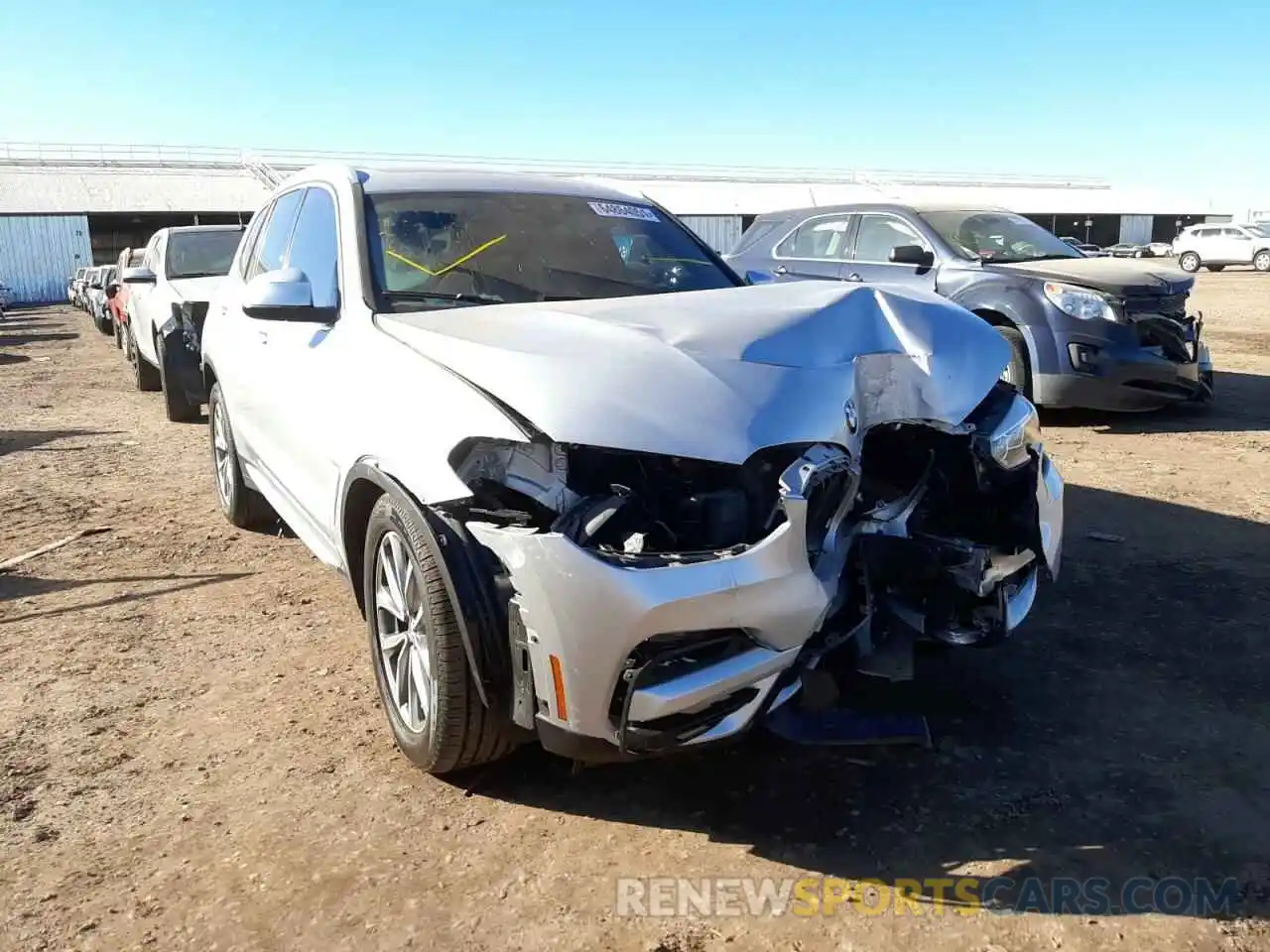 1 Photograph of a damaged car 5UXTR9C55KLD91745 BMW X3 2019