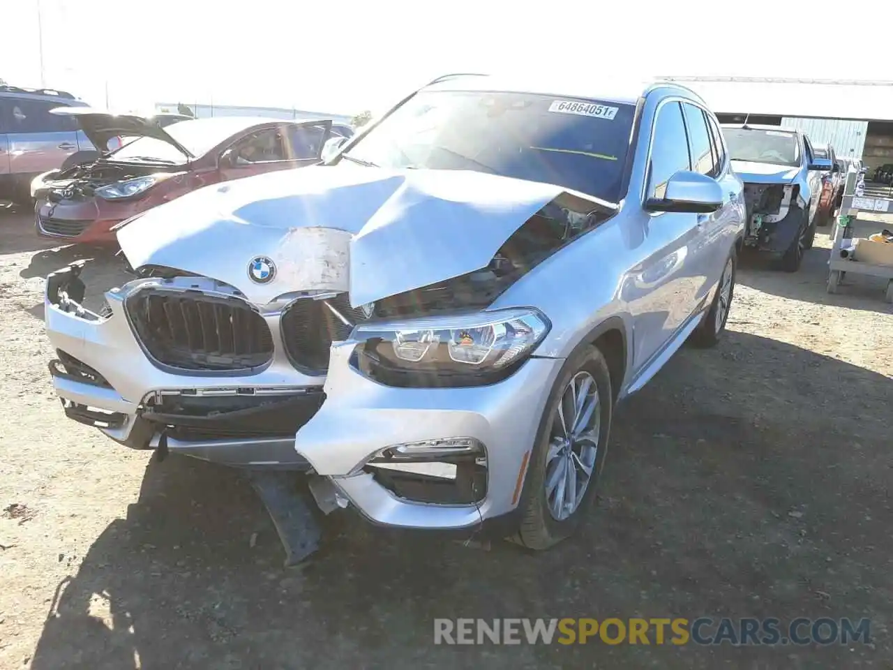 2 Photograph of a damaged car 5UXTR9C55KLD91745 BMW X3 2019