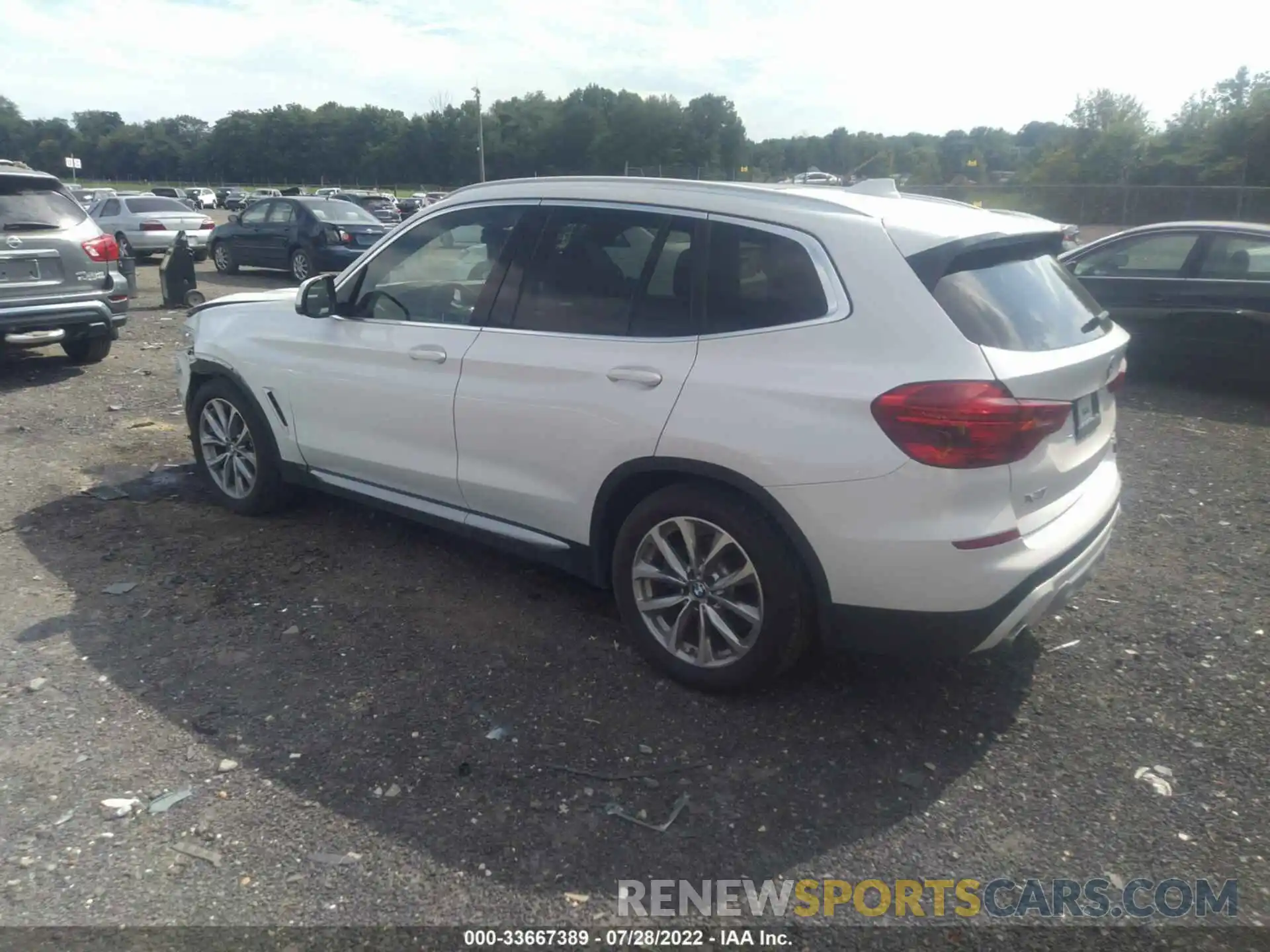 3 Photograph of a damaged car 5UXTR9C55KLD92037 BMW X3 2019