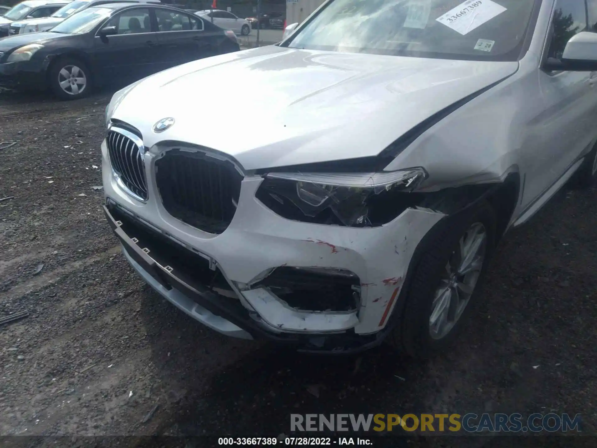 6 Photograph of a damaged car 5UXTR9C55KLD92037 BMW X3 2019