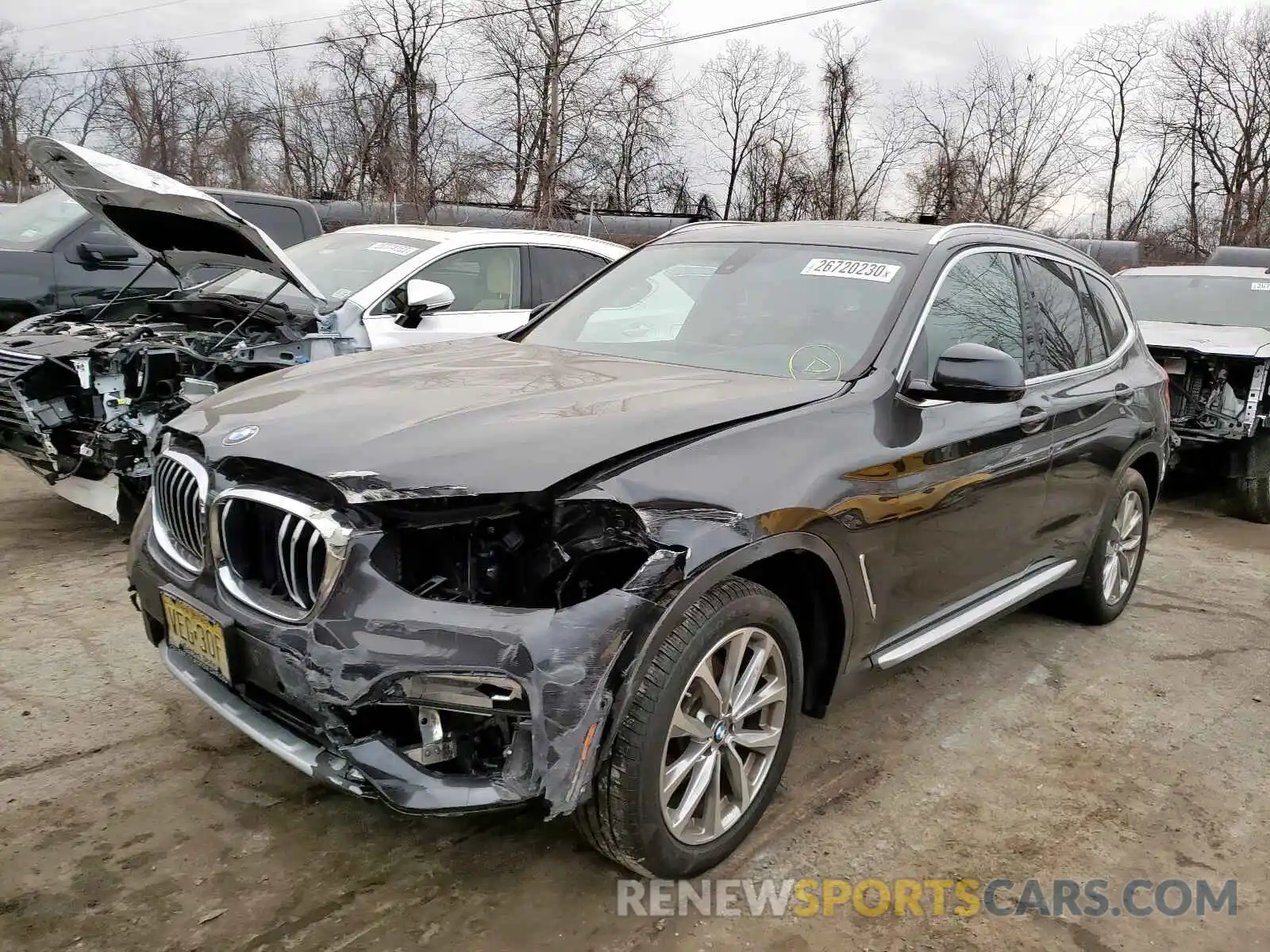 2 Photograph of a damaged car 5UXTR9C55KLD94760 BMW X3 2019