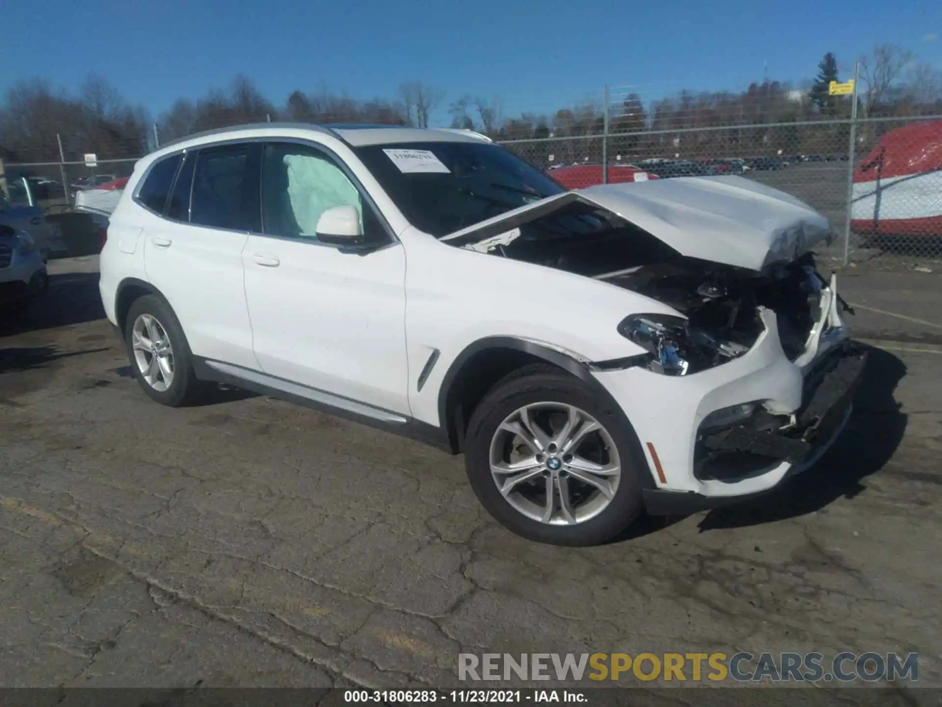 1 Photograph of a damaged car 5UXTR9C55KLD94919 BMW X3 2019