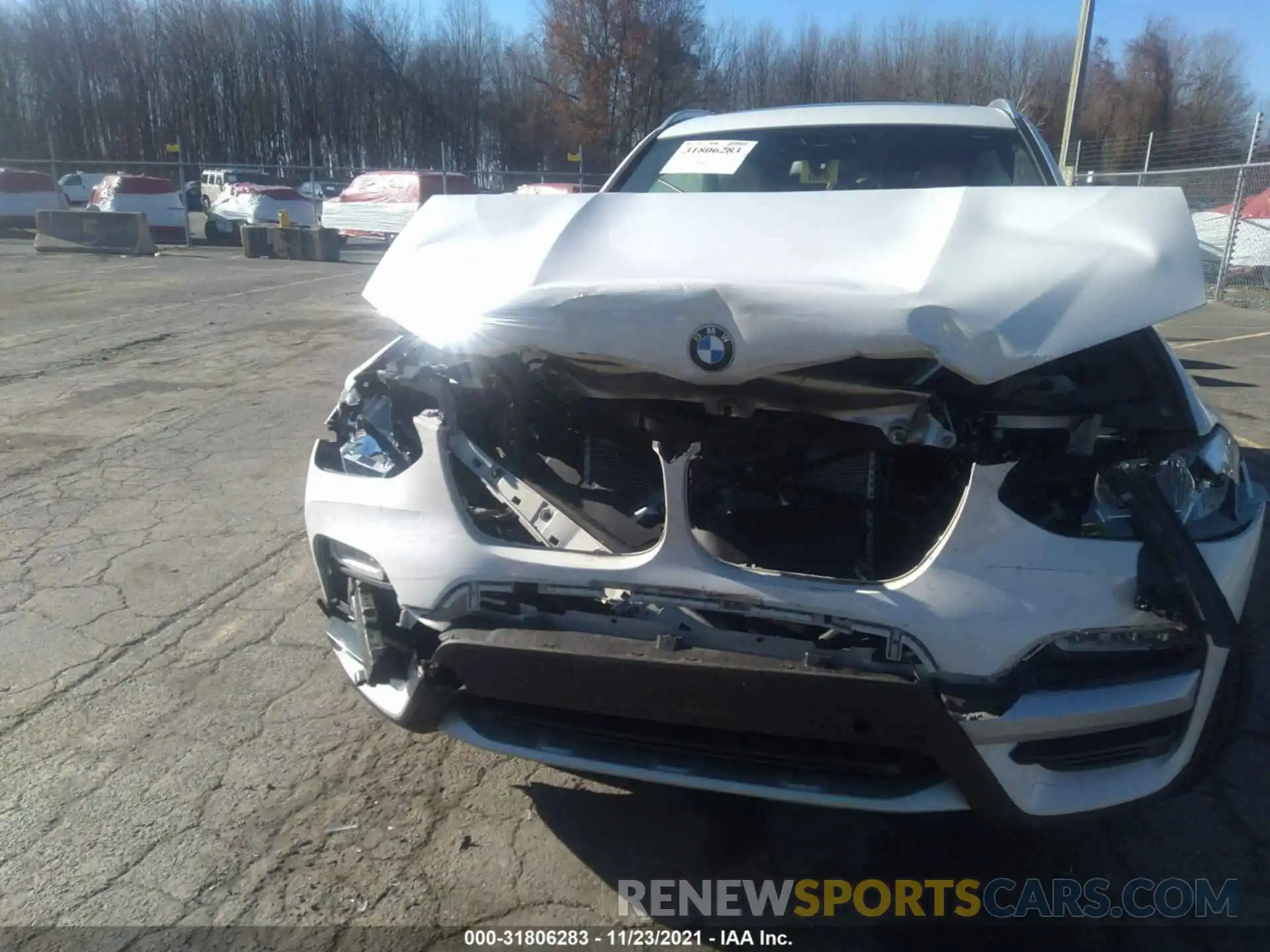 6 Photograph of a damaged car 5UXTR9C55KLD94919 BMW X3 2019