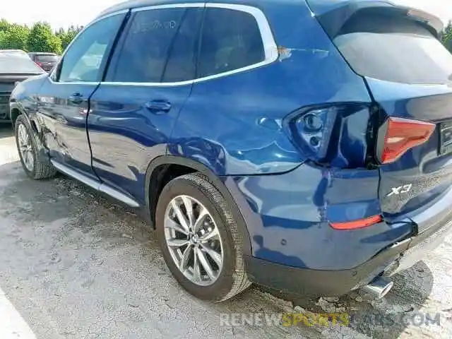 9 Фотография поврежденного автомобиля 5UXTR9C55KLD96010 BMW X3 2019