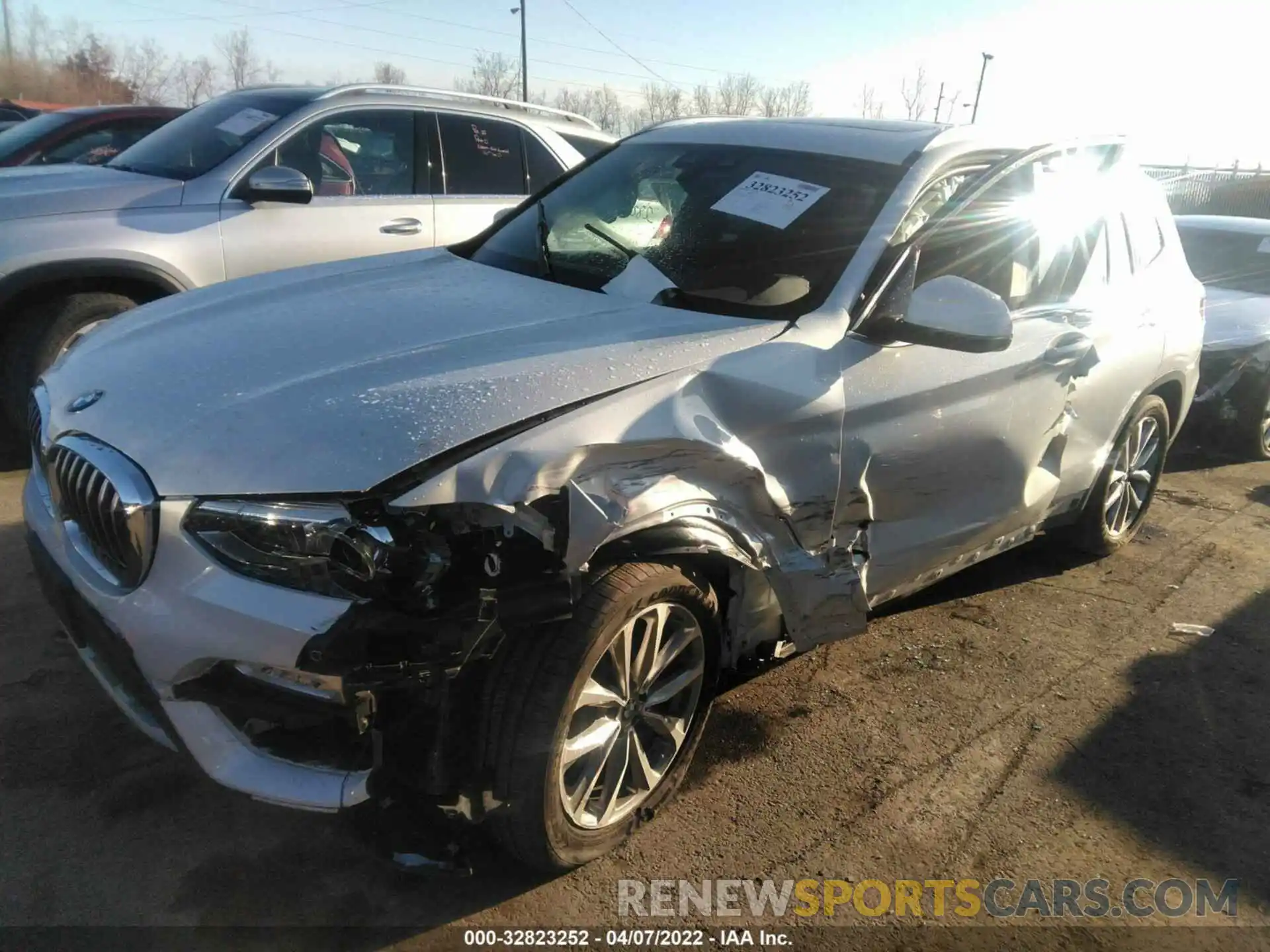 2 Photograph of a damaged car 5UXTR9C55KLD96847 BMW X3 2019