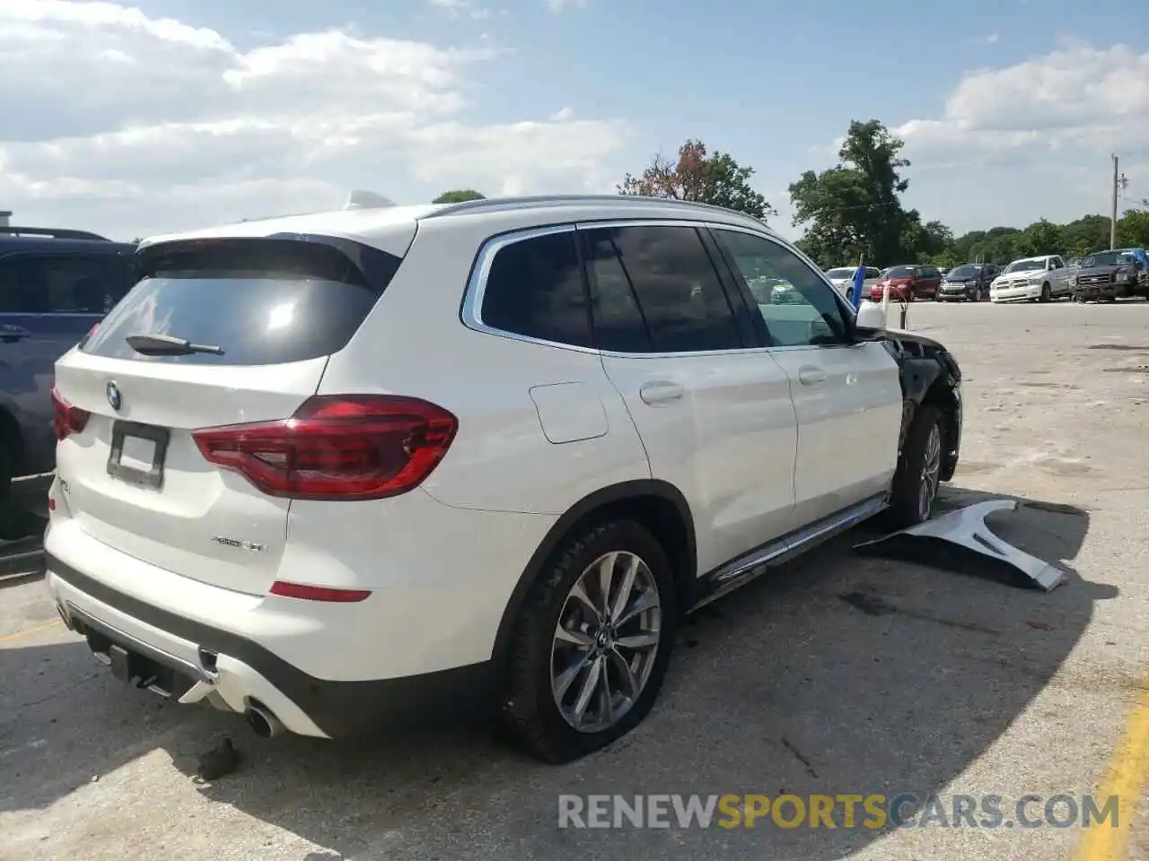 4 Photograph of a damaged car 5UXTR9C55KLD97707 BMW X3 2019