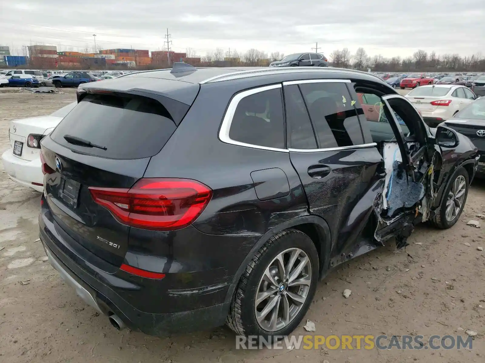 4 Фотография поврежденного автомобиля 5UXTR9C55KLD98792 BMW X3 2019