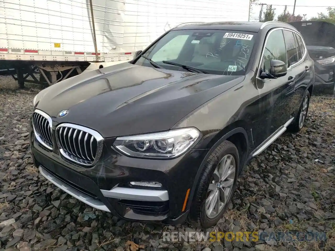 2 Photograph of a damaged car 5UXTR9C55KLE11234 BMW X3 2019