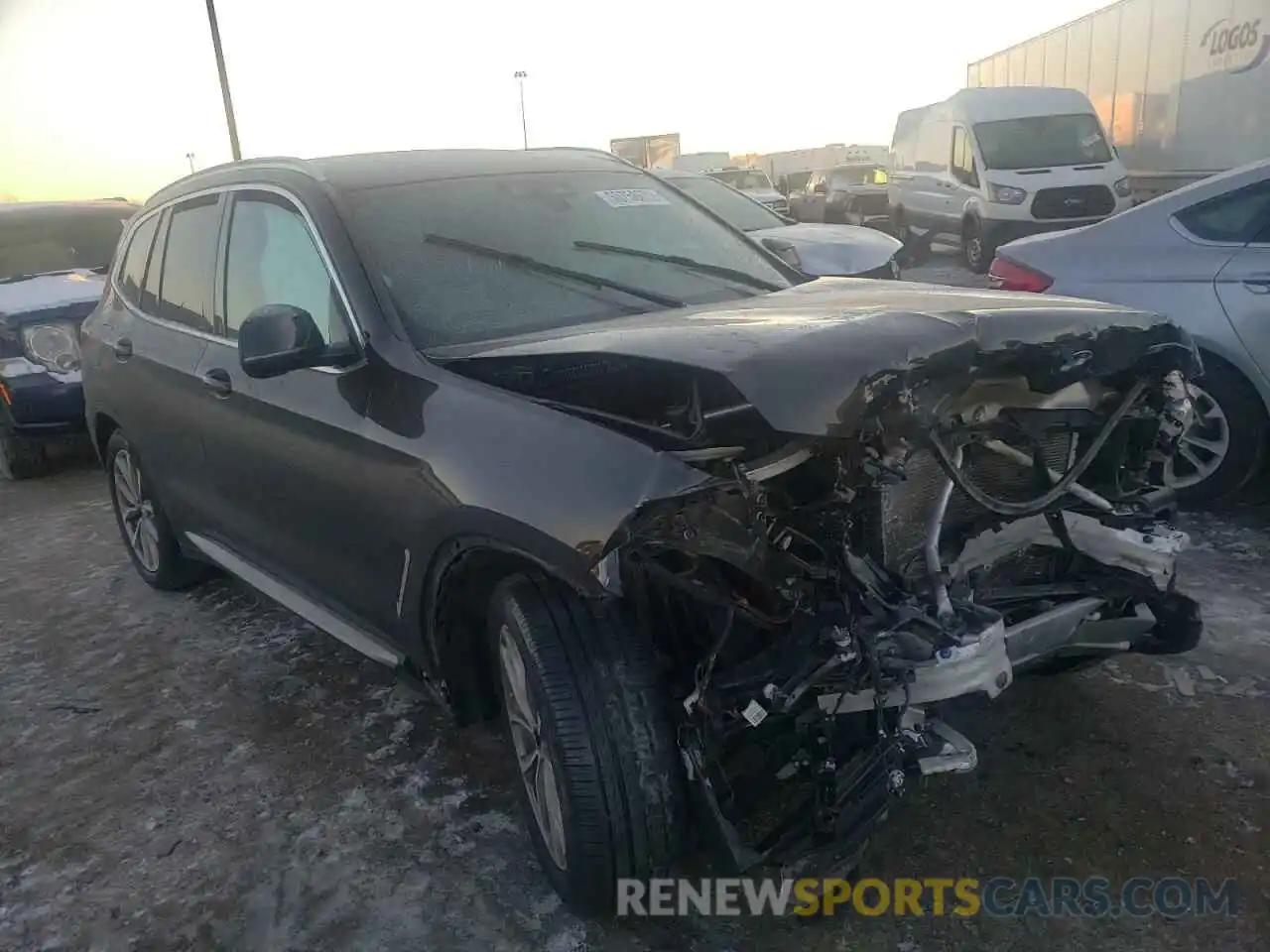 1 Photograph of a damaged car 5UXTR9C55KLE11945 BMW X3 2019