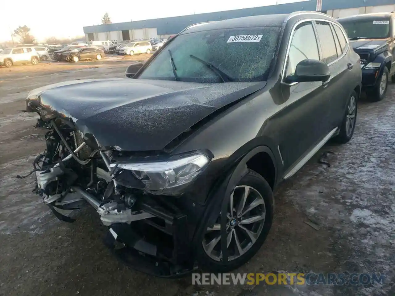 2 Photograph of a damaged car 5UXTR9C55KLE11945 BMW X3 2019