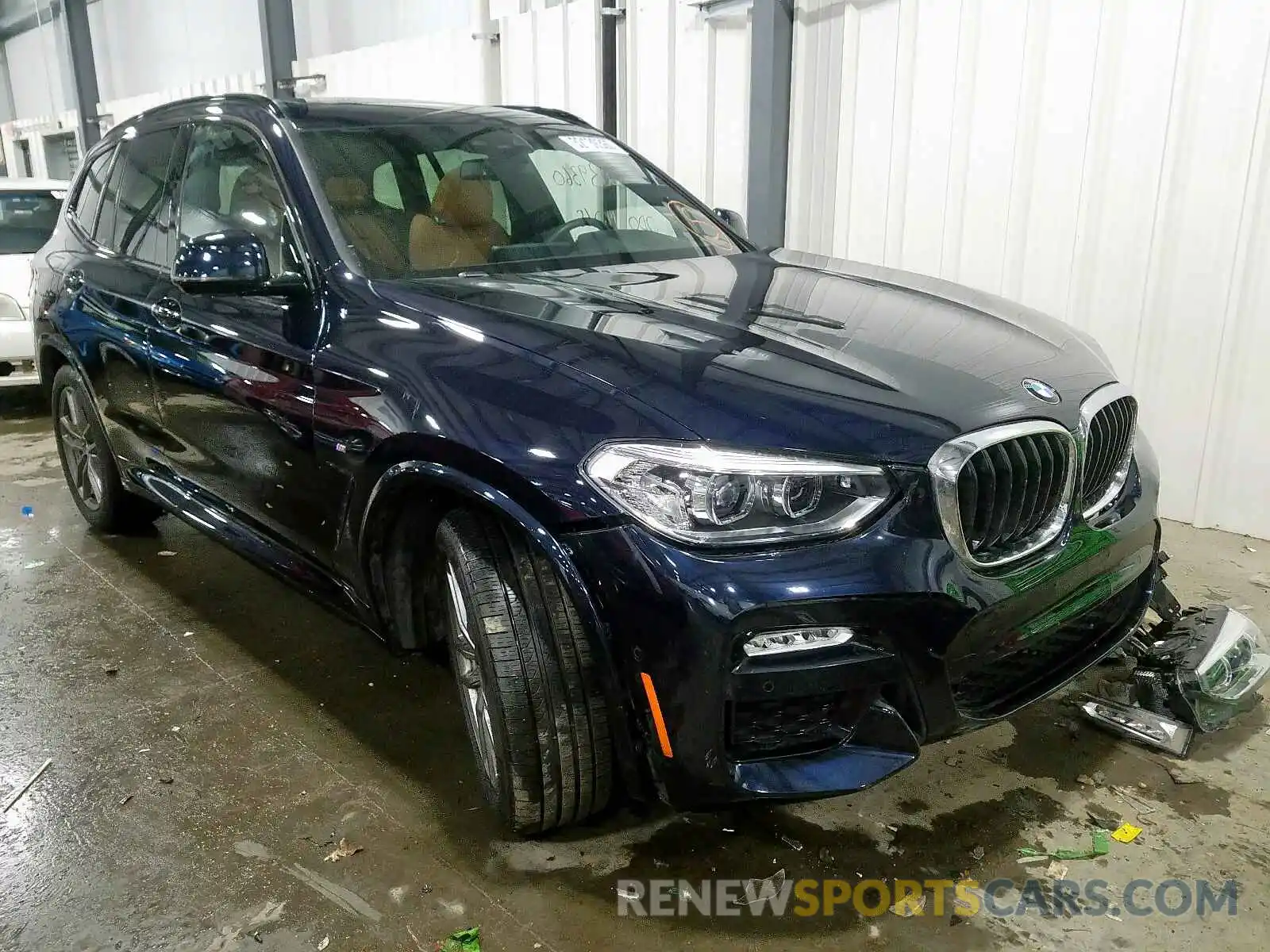 1 Photograph of a damaged car 5UXTR9C55KLE12061 BMW X3 2019