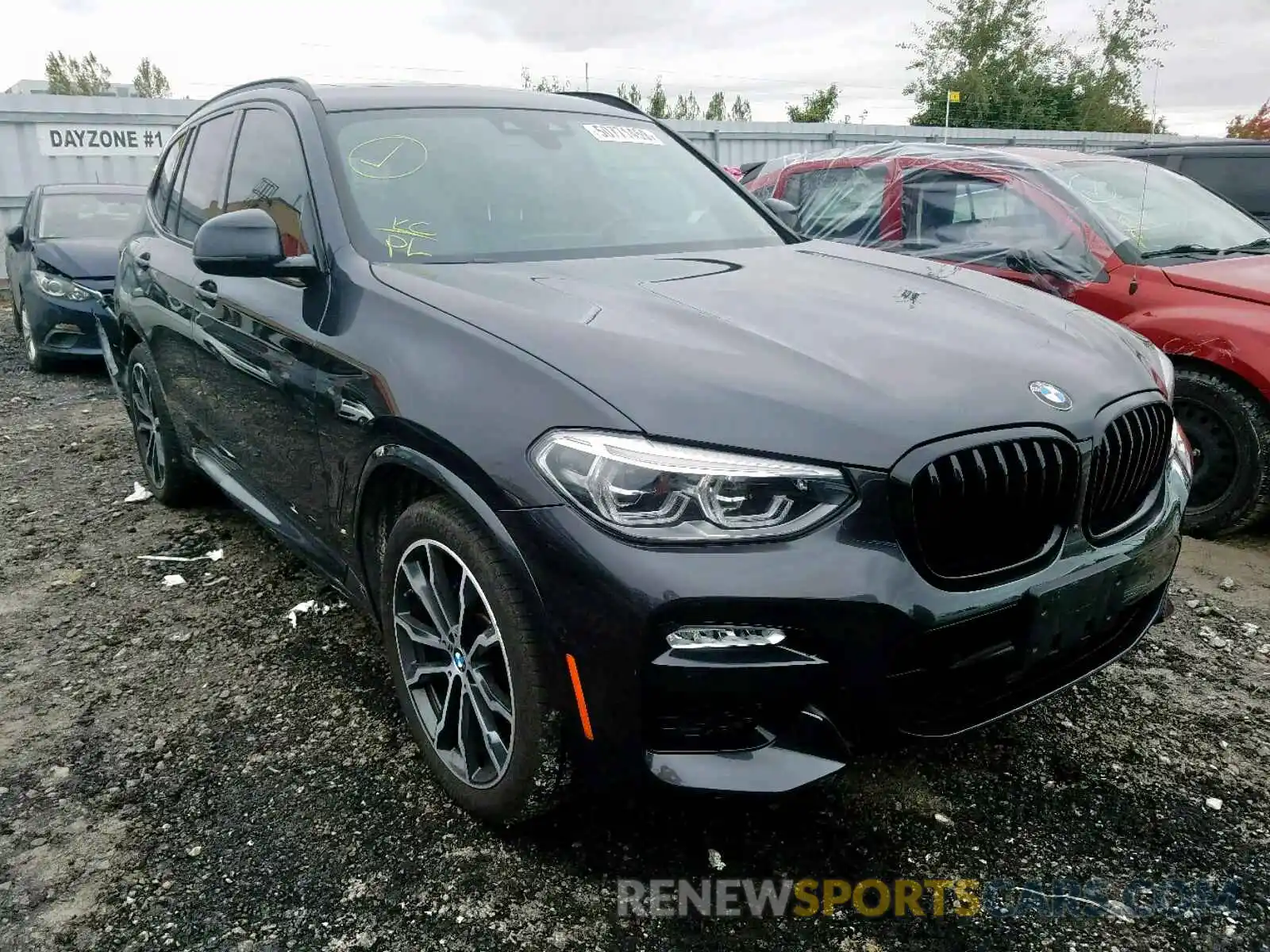 1 Photograph of a damaged car 5UXTR9C55KLE12173 BMW X3 2019