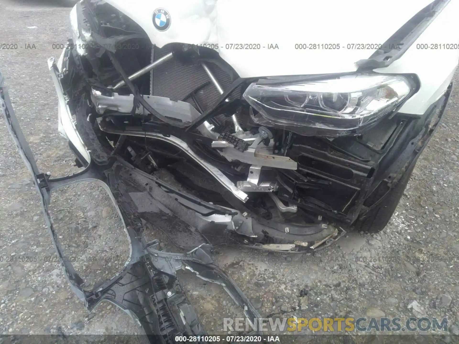 6 Фотография поврежденного автомобиля 5UXTR9C55KLE12691 BMW X3 2019