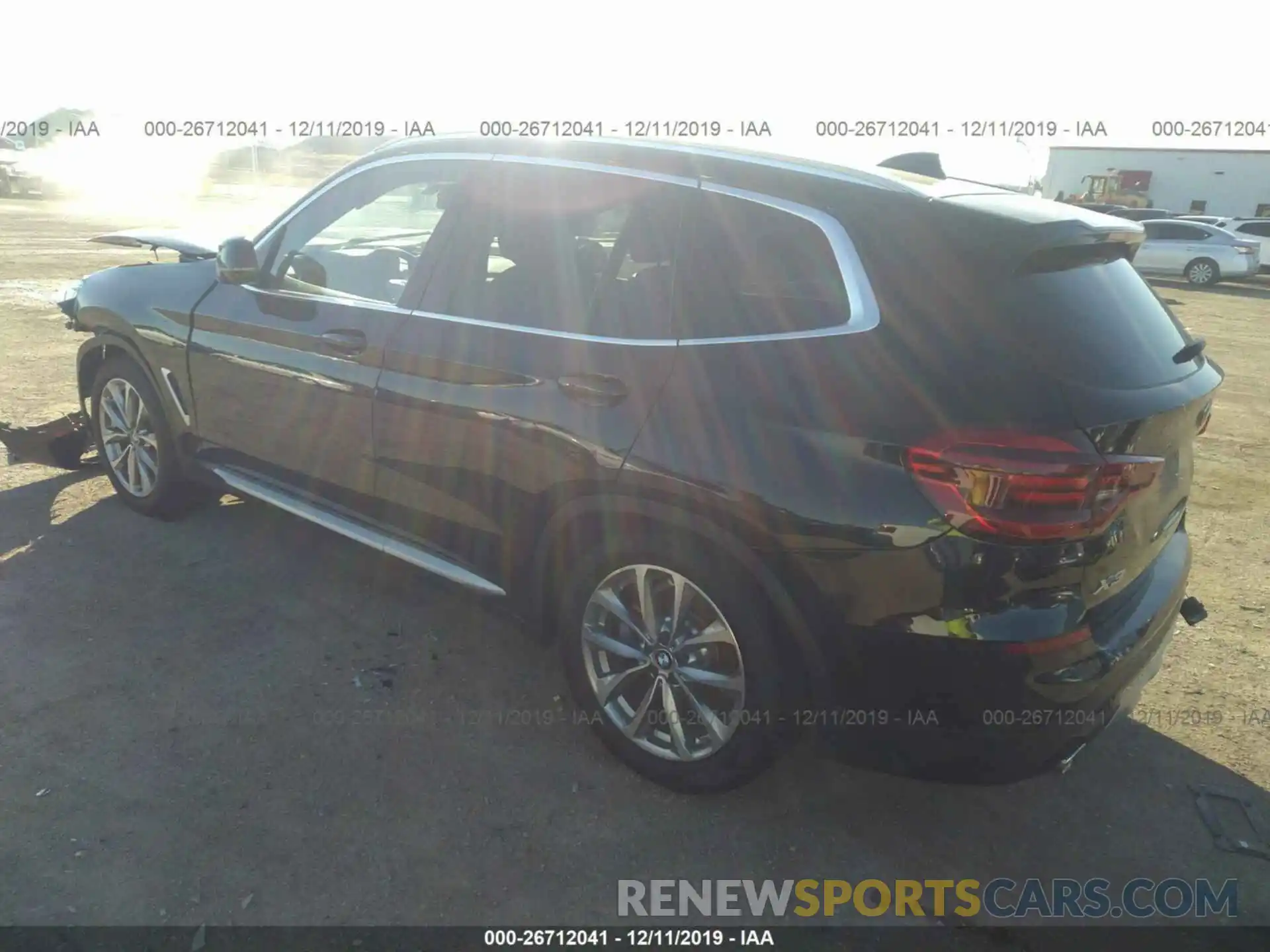 3 Photograph of a damaged car 5UXTR9C55KLE13601 BMW X3 2019