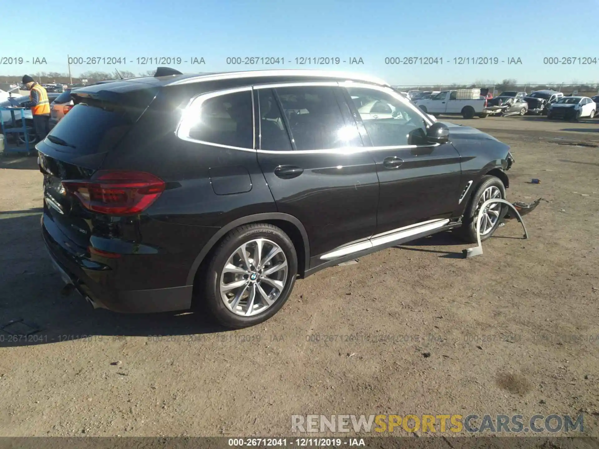 4 Photograph of a damaged car 5UXTR9C55KLE13601 BMW X3 2019