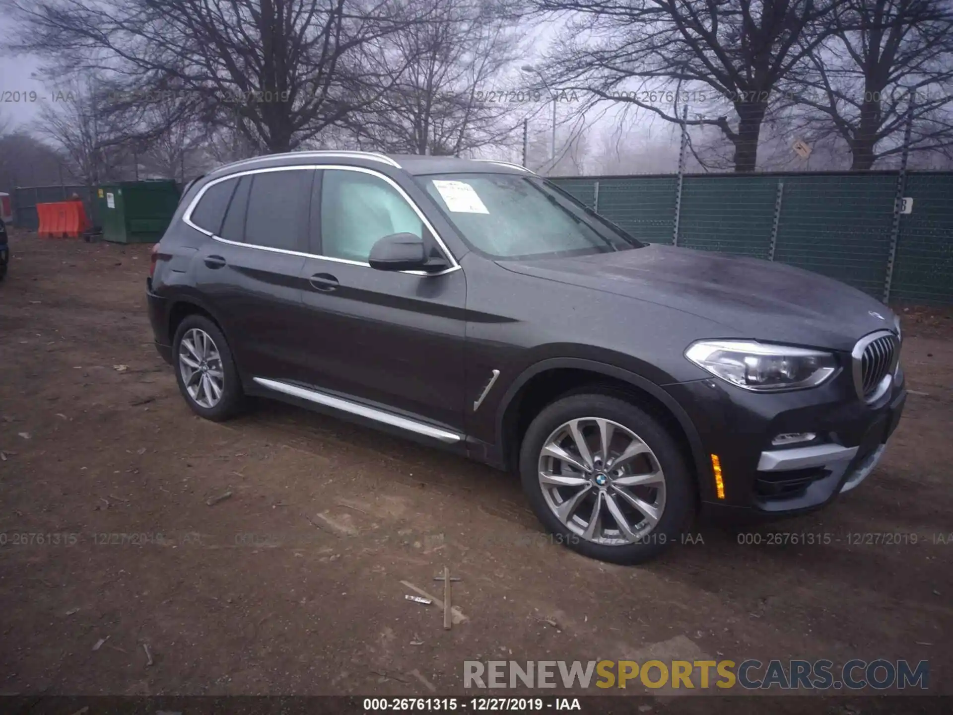 1 Photograph of a damaged car 5UXTR9C55KLE13646 BMW X3 2019