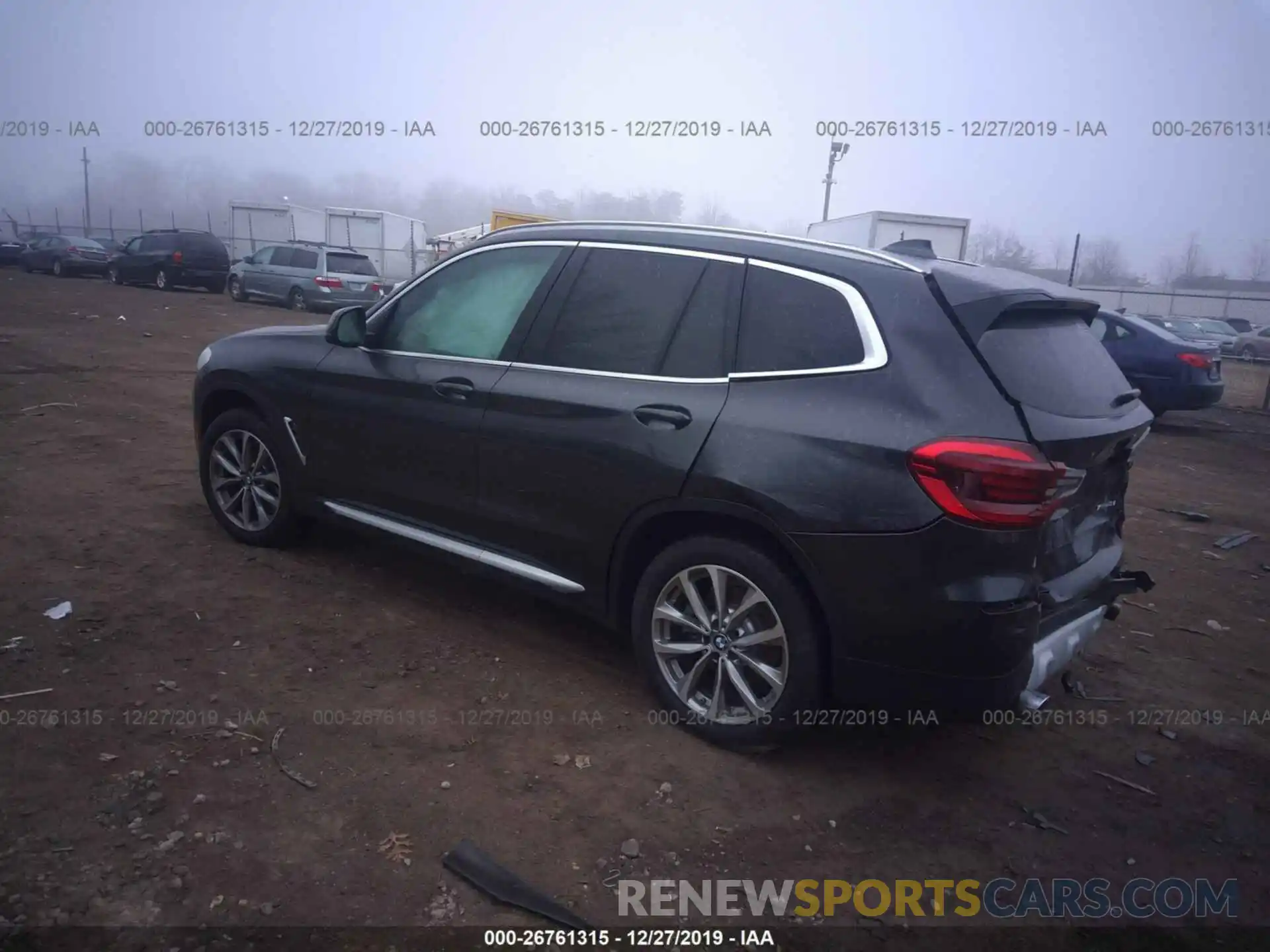 3 Photograph of a damaged car 5UXTR9C55KLE13646 BMW X3 2019