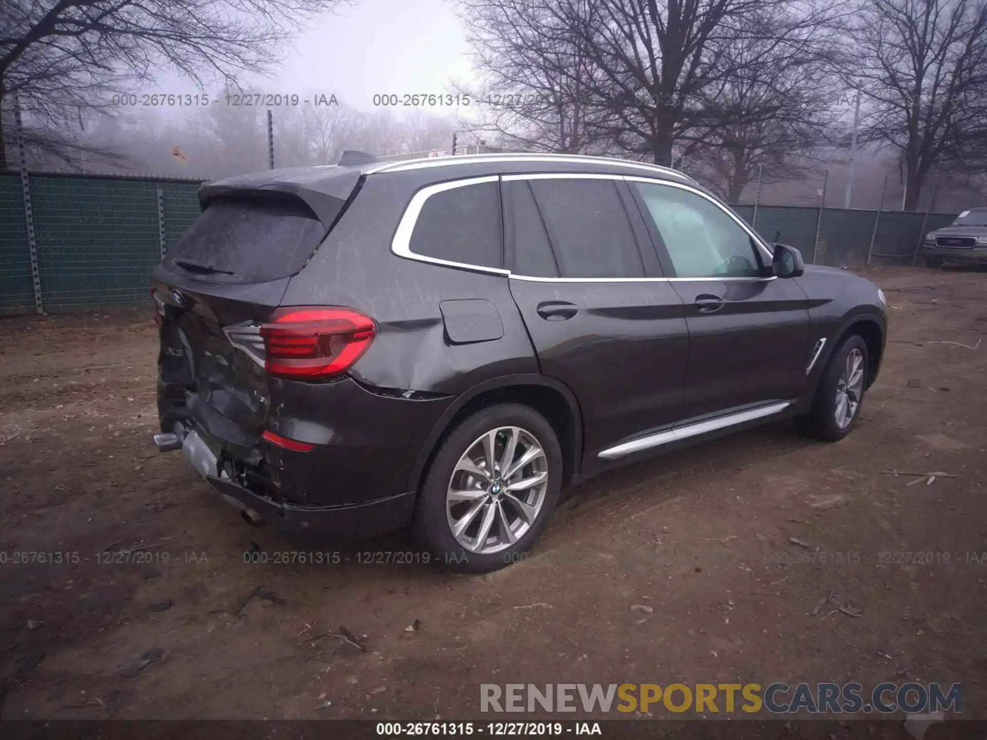 4 Фотография поврежденного автомобиля 5UXTR9C55KLE13646 BMW X3 2019