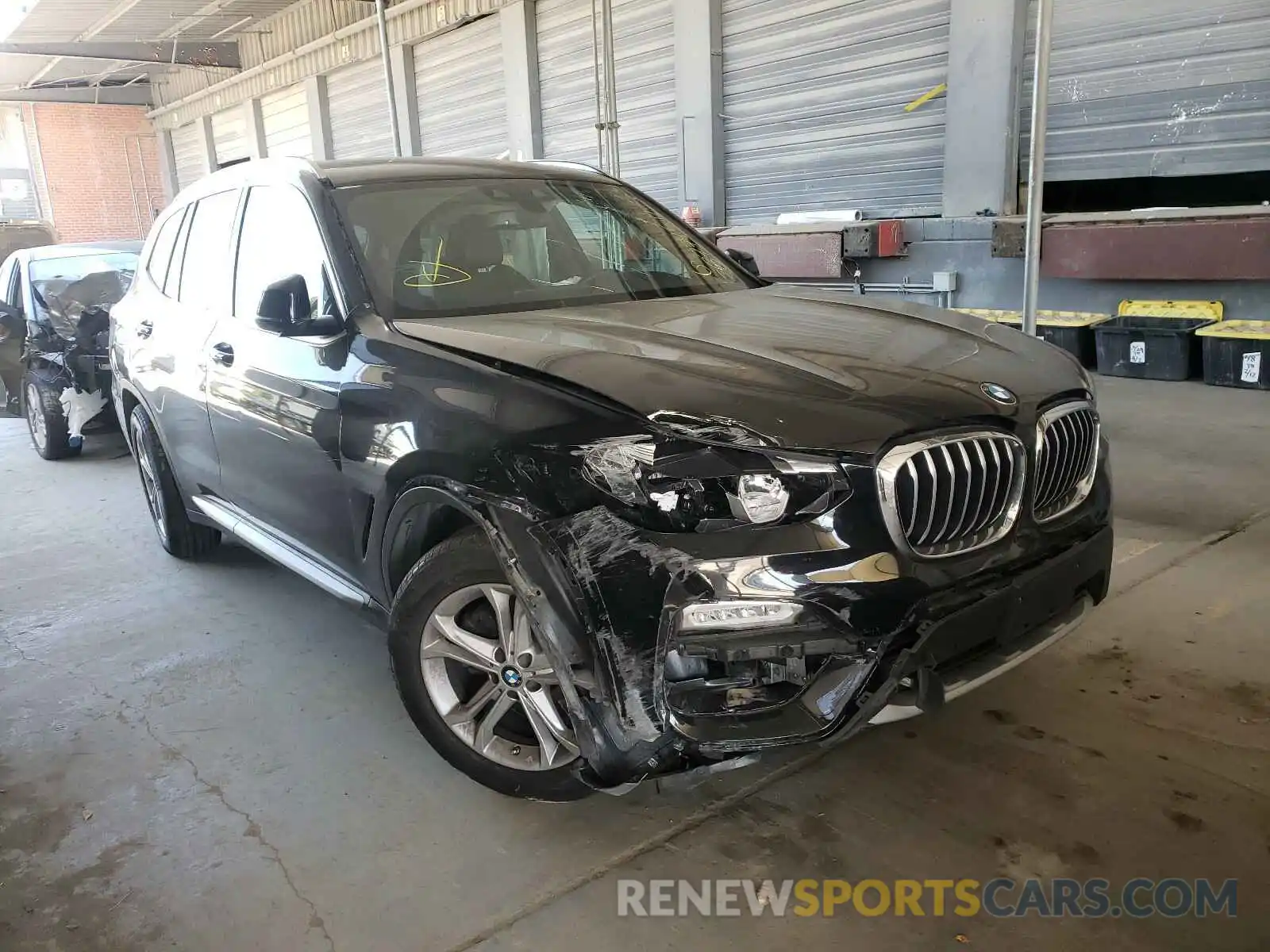 1 Photograph of a damaged car 5UXTR9C55KLE16787 BMW X3 2019