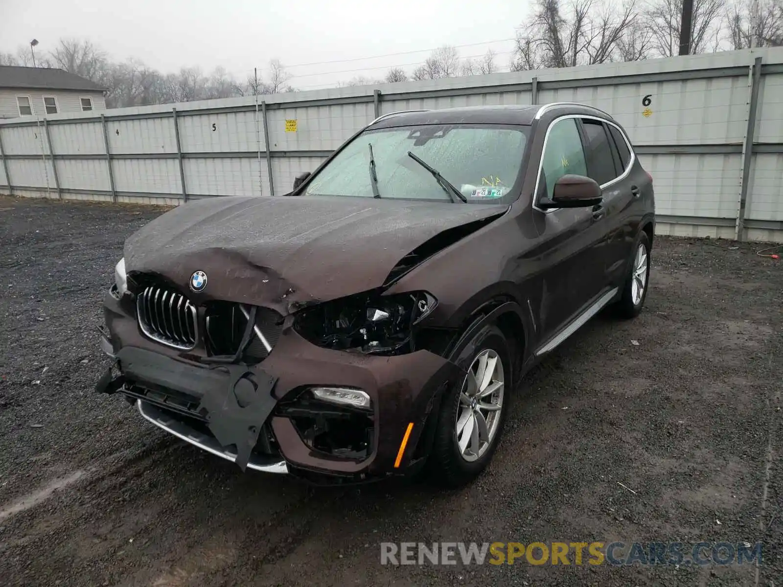 2 Photograph of a damaged car 5UXTR9C55KLE17910 BMW X3 2019