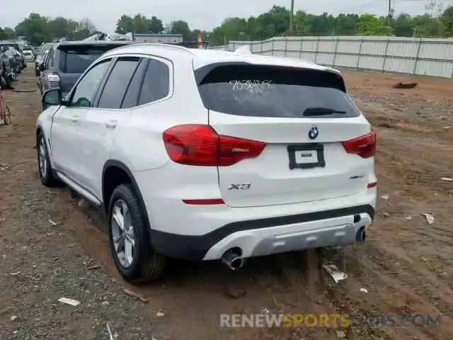 3 Photograph of a damaged car 5UXTR9C55KLE18345 BMW X3 2019