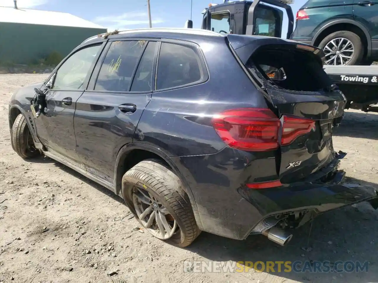 3 Photograph of a damaged car 5UXTR9C55KLE19625 BMW X3 2019