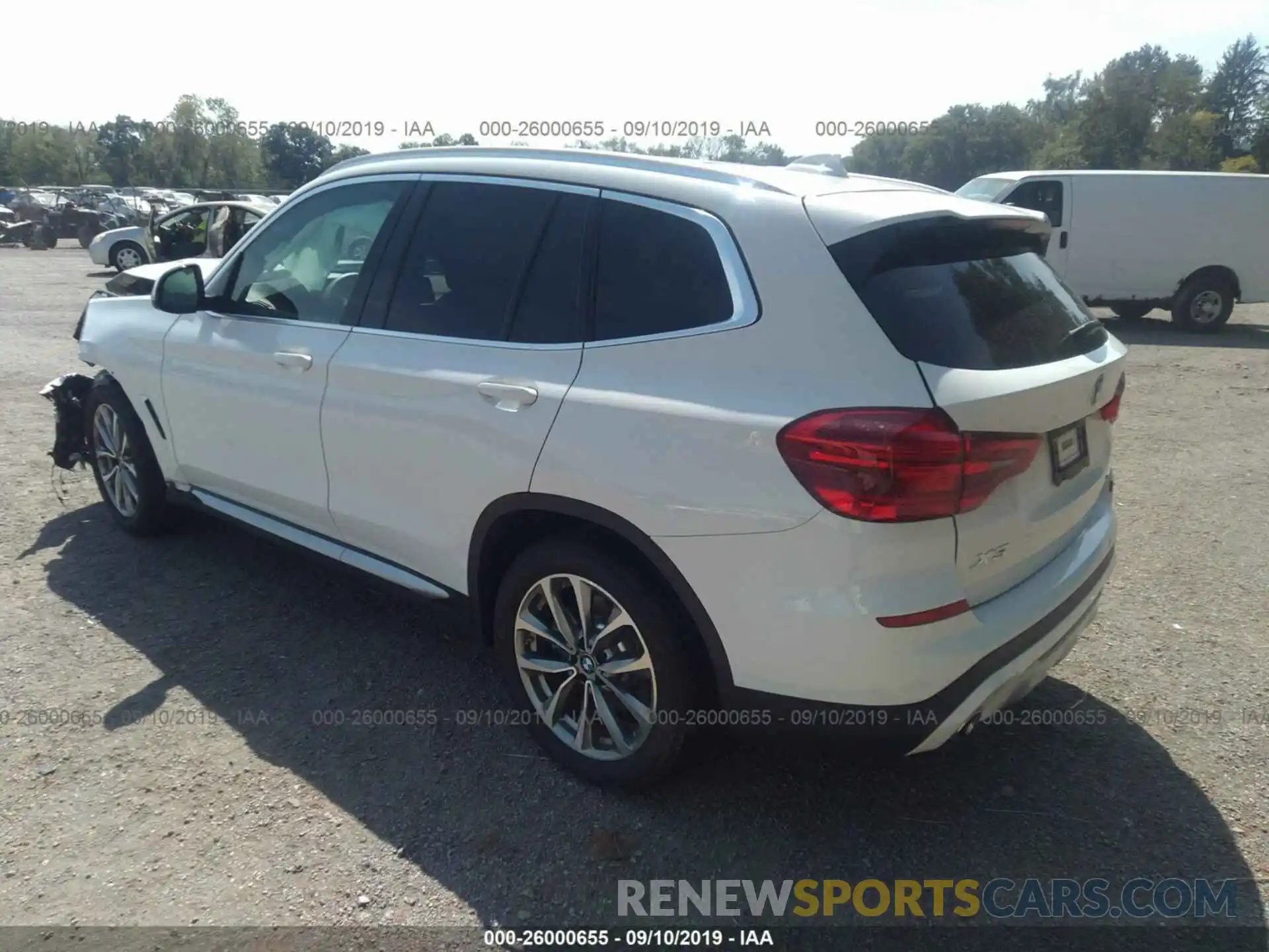 3 Photograph of a damaged car 5UXTR9C55KLE20323 BMW X3 2019