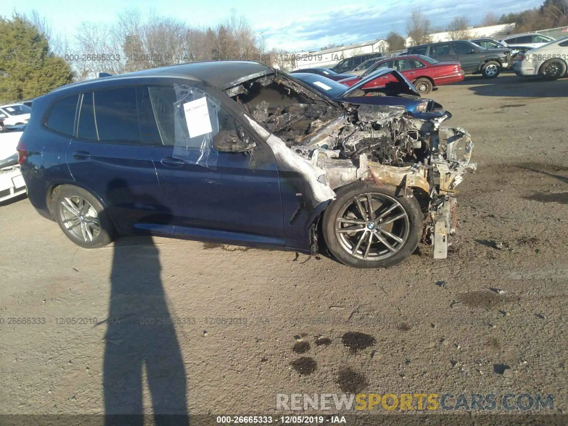 1 Photograph of a damaged car 5UXTR9C55KLE20631 BMW X3 2019