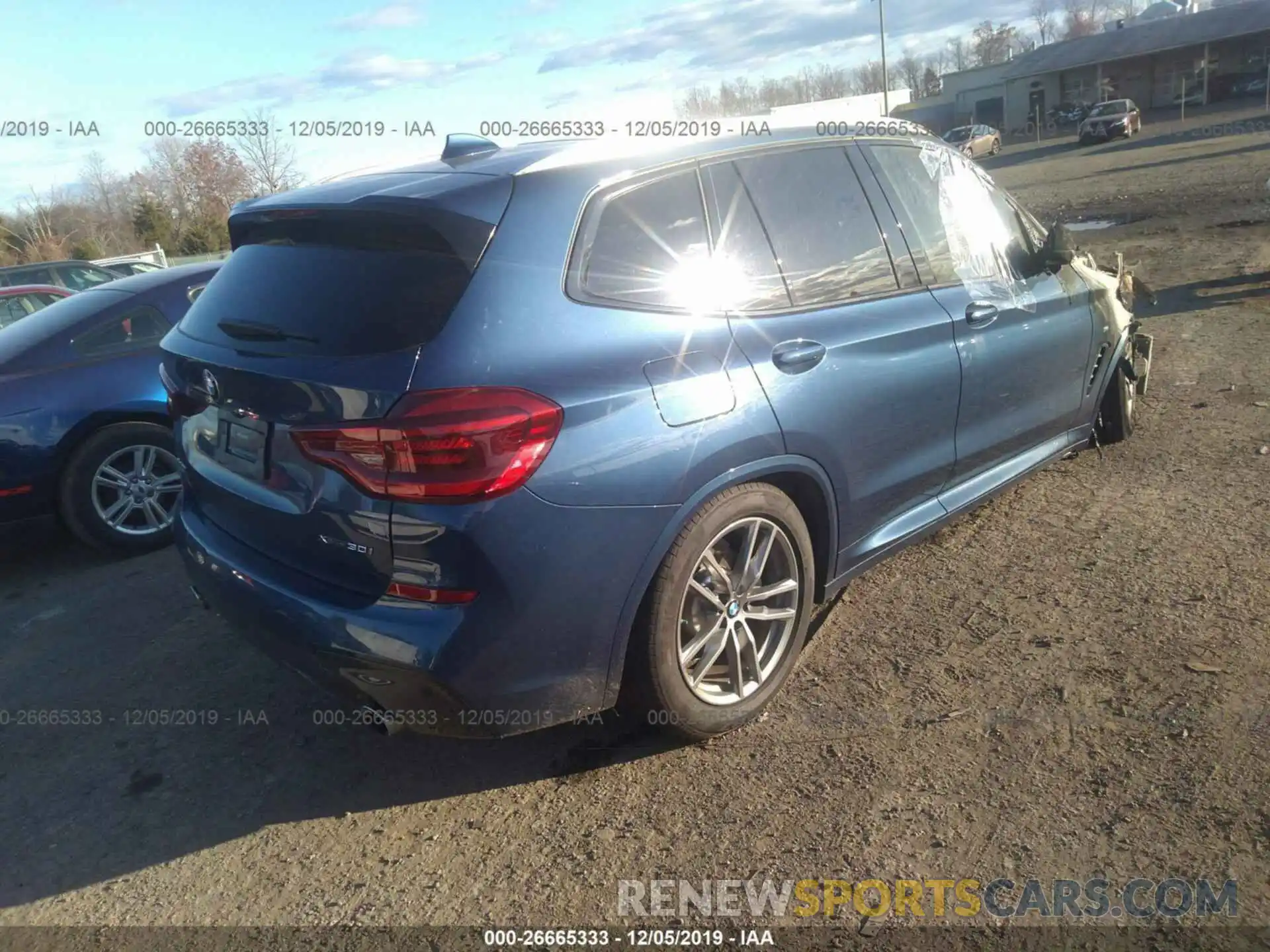 4 Photograph of a damaged car 5UXTR9C55KLE20631 BMW X3 2019