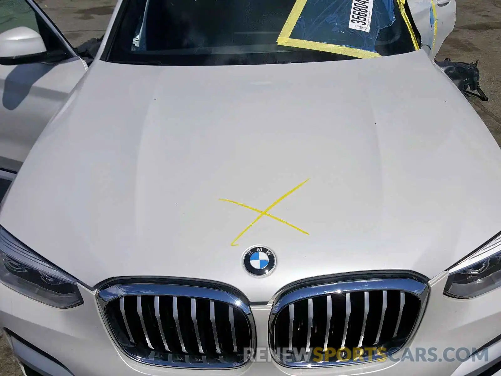 7 Photograph of a damaged car 5UXTR9C55KLE20872 BMW X3 2019