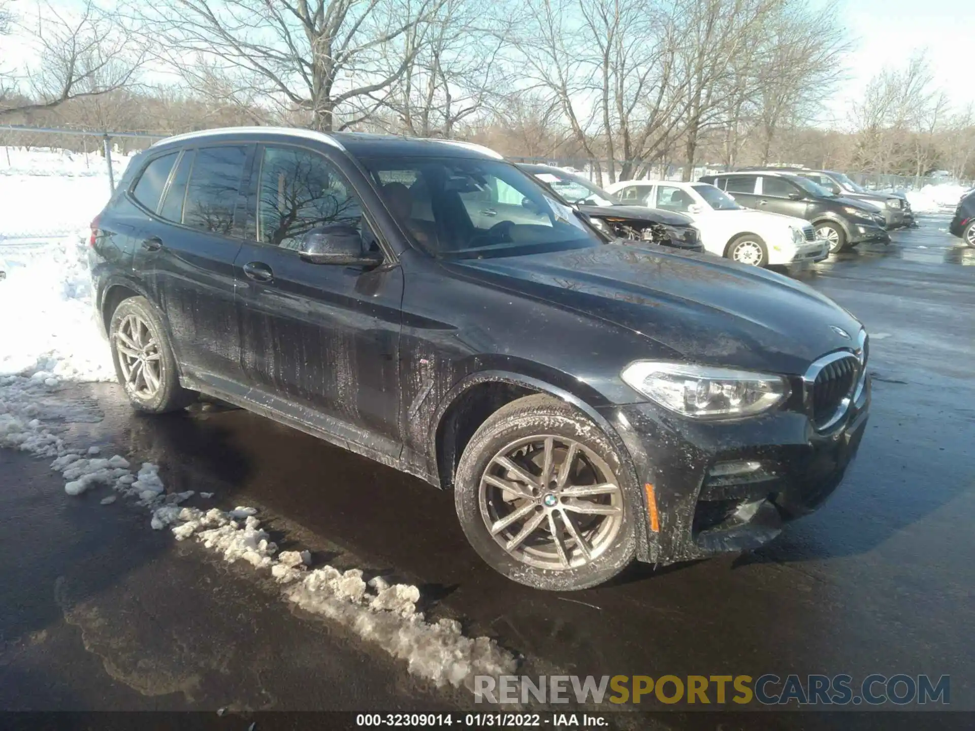 1 Photograph of a damaged car 5UXTR9C55KLE21603 BMW X3 2019