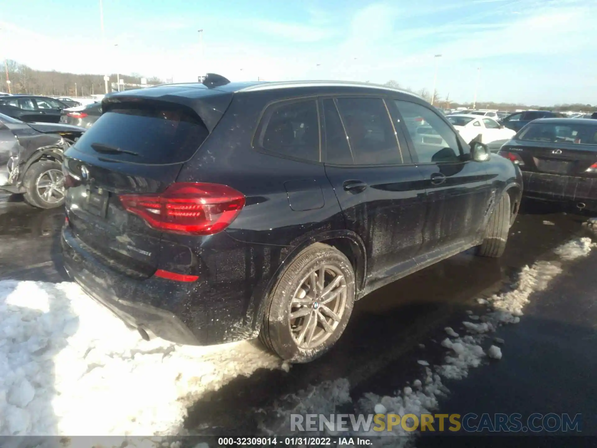 4 Фотография поврежденного автомобиля 5UXTR9C55KLE21603 BMW X3 2019