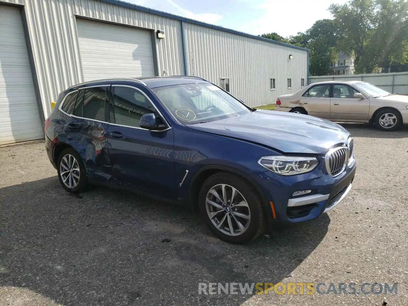 1 Photograph of a damaged car 5UXTR9C55KLP82410 BMW X3 2019