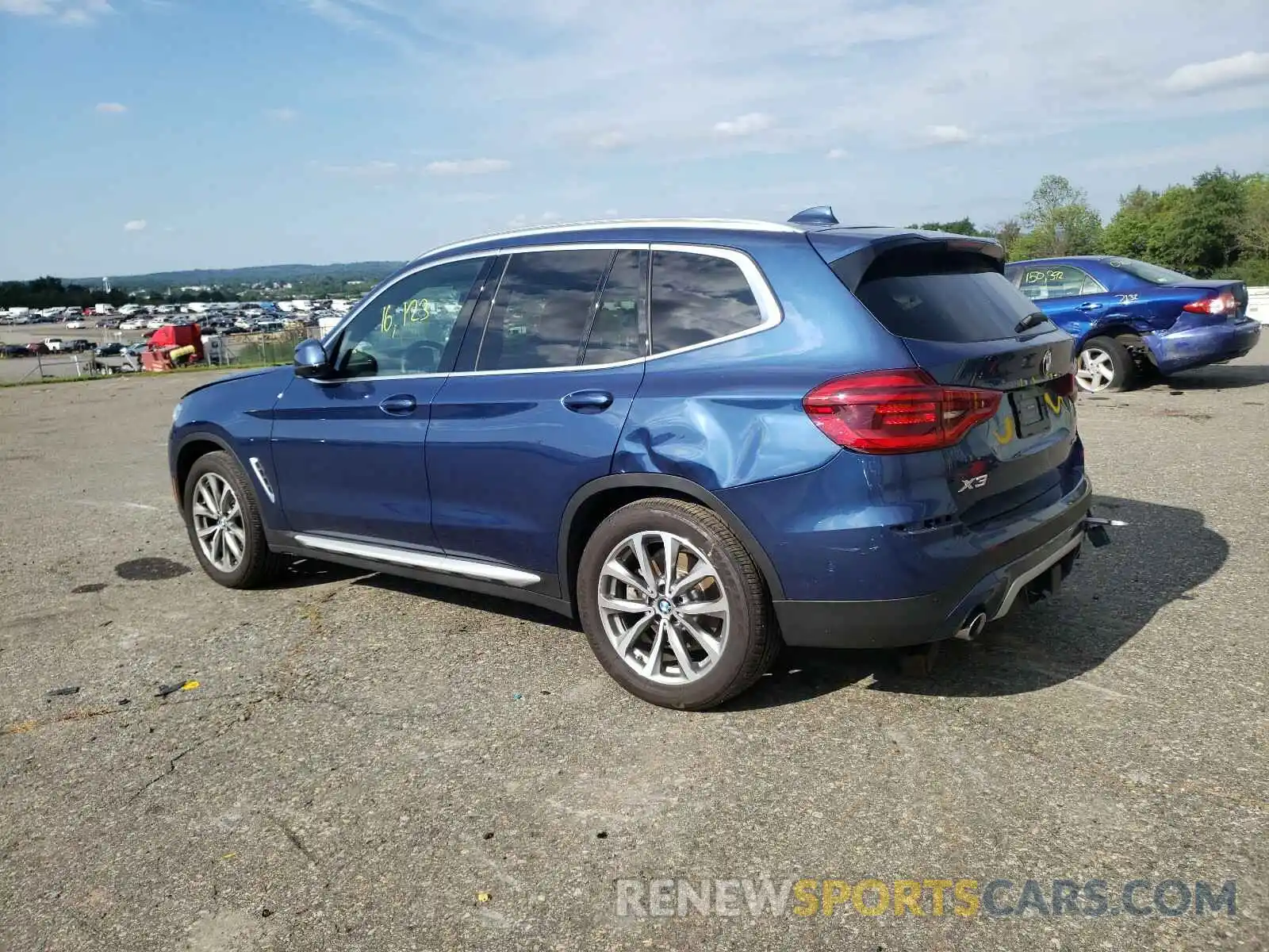 3 Photograph of a damaged car 5UXTR9C55KLP82410 BMW X3 2019