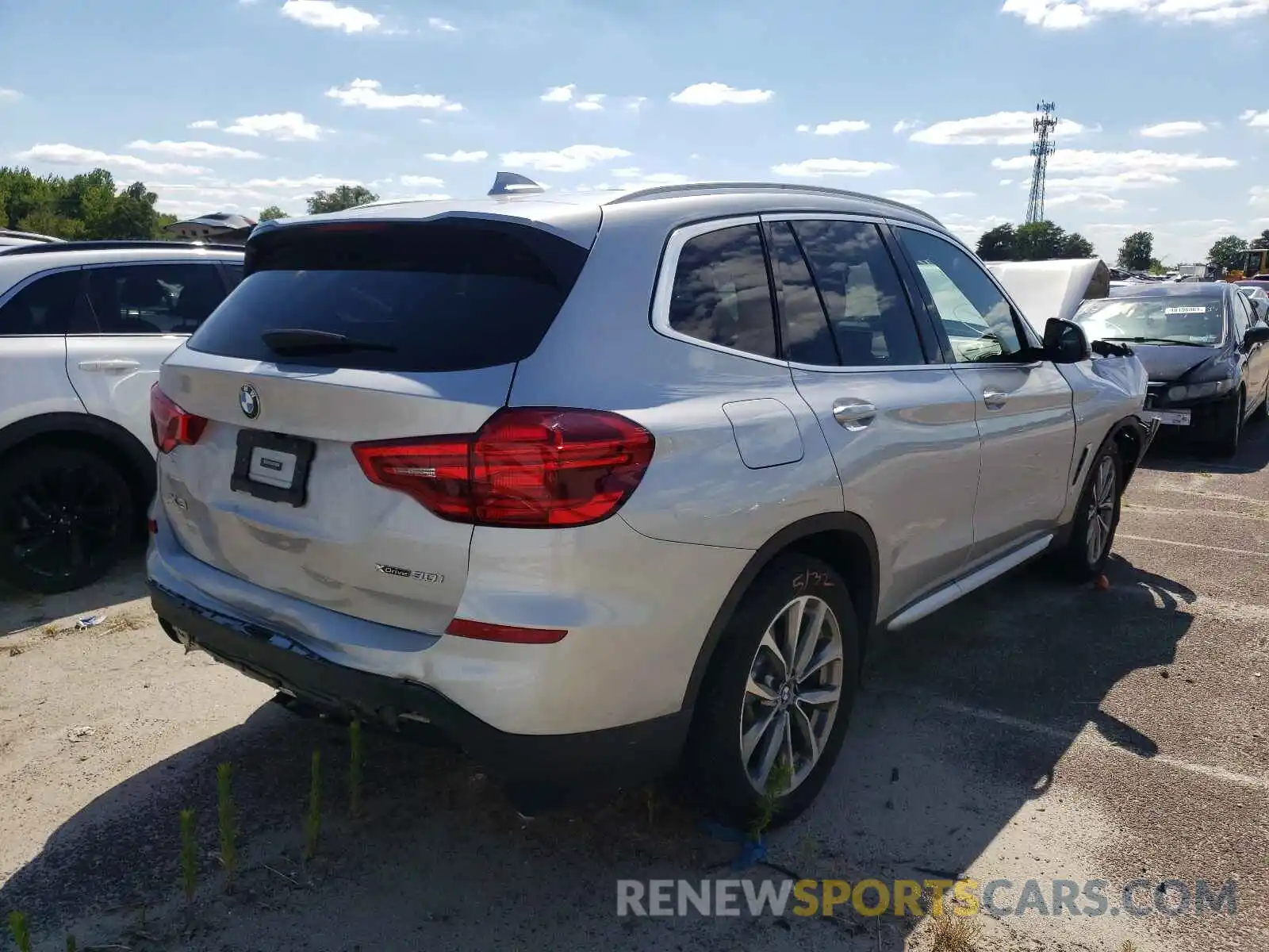 4 Photograph of a damaged car 5UXTR9C55KLP83671 BMW X3 2019