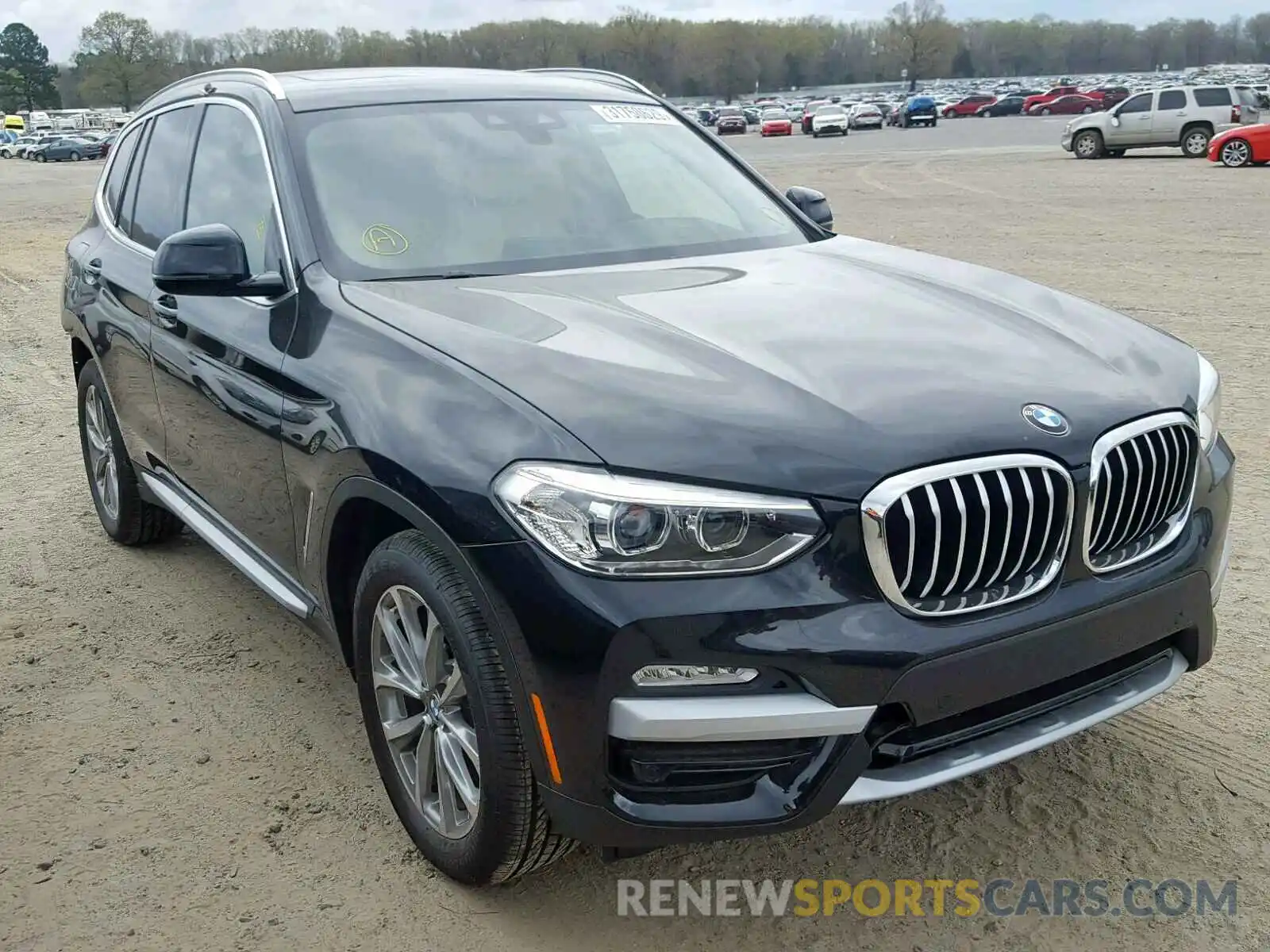 1 Photograph of a damaged car 5UXTR9C55KLP84268 BMW X3 2019