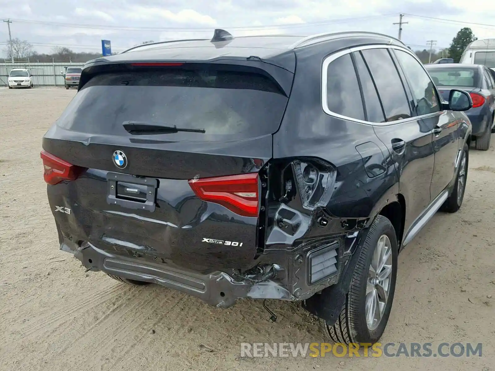 4 Photograph of a damaged car 5UXTR9C55KLP84268 BMW X3 2019