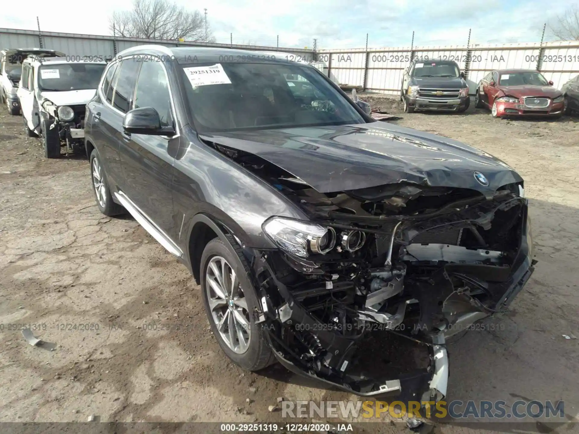 1 Photograph of a damaged car 5UXTR9C55KLP87509 BMW X3 2019