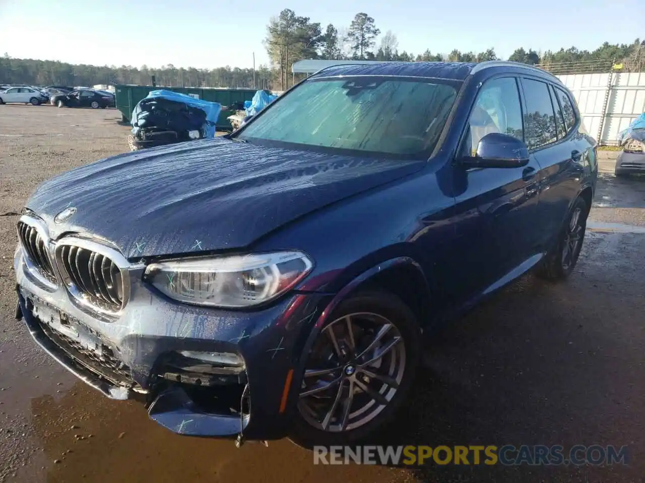 2 Photograph of a damaged car 5UXTR9C55KLP89728 BMW X3 2019