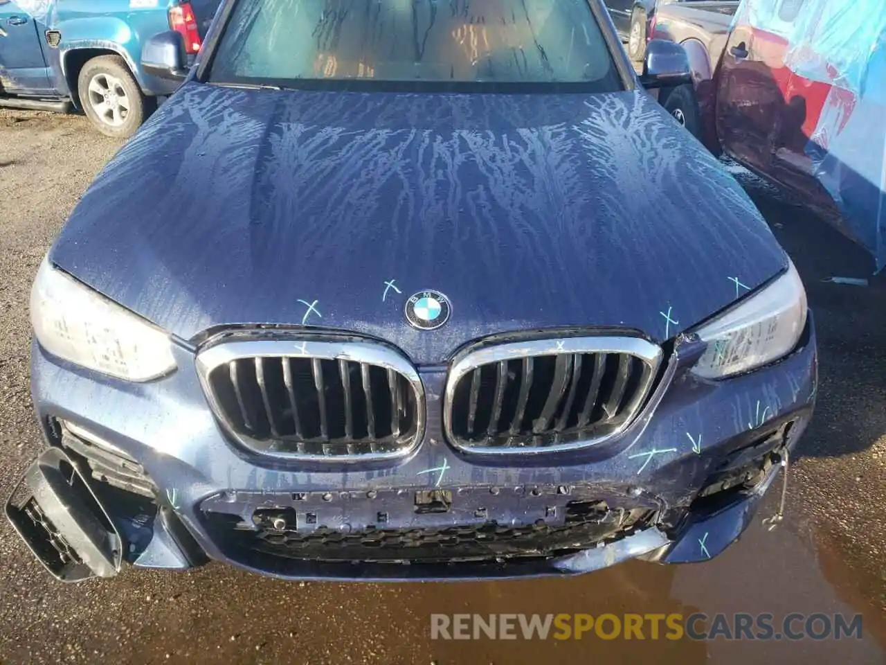 7 Photograph of a damaged car 5UXTR9C55KLP89728 BMW X3 2019