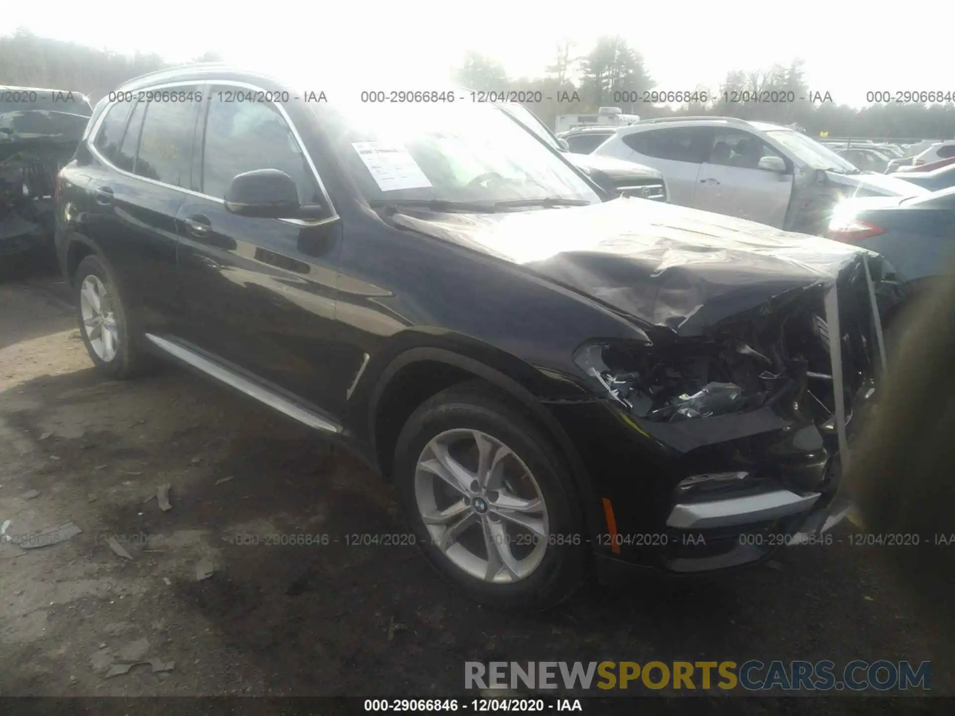 1 Photograph of a damaged car 5UXTR9C55KLP92323 BMW X3 2019