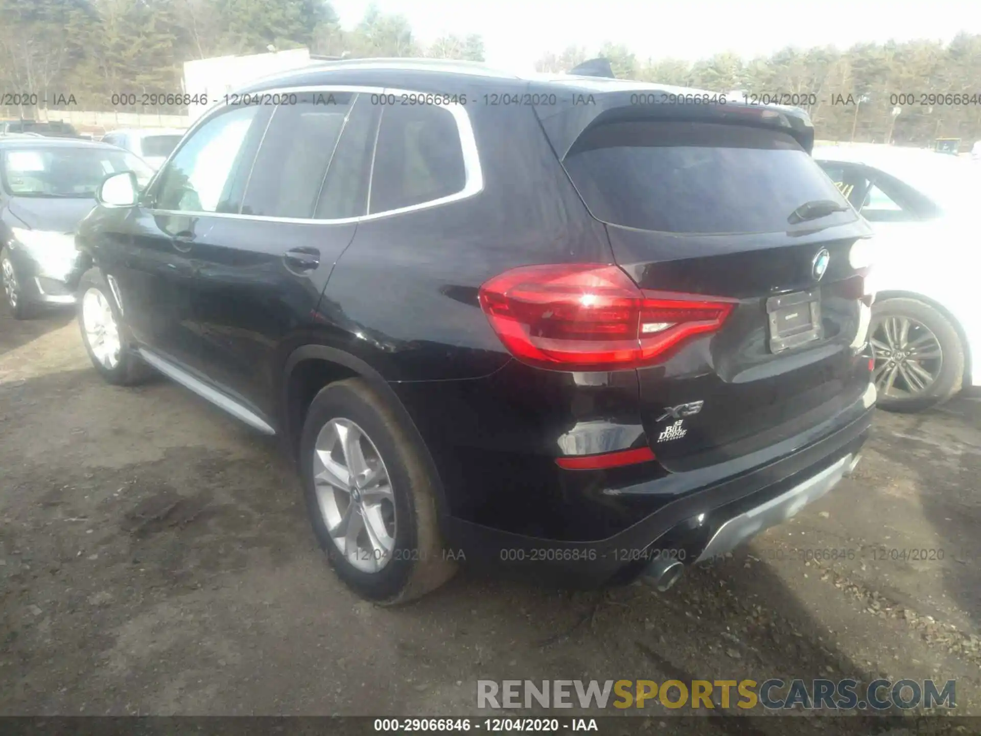 3 Photograph of a damaged car 5UXTR9C55KLP92323 BMW X3 2019